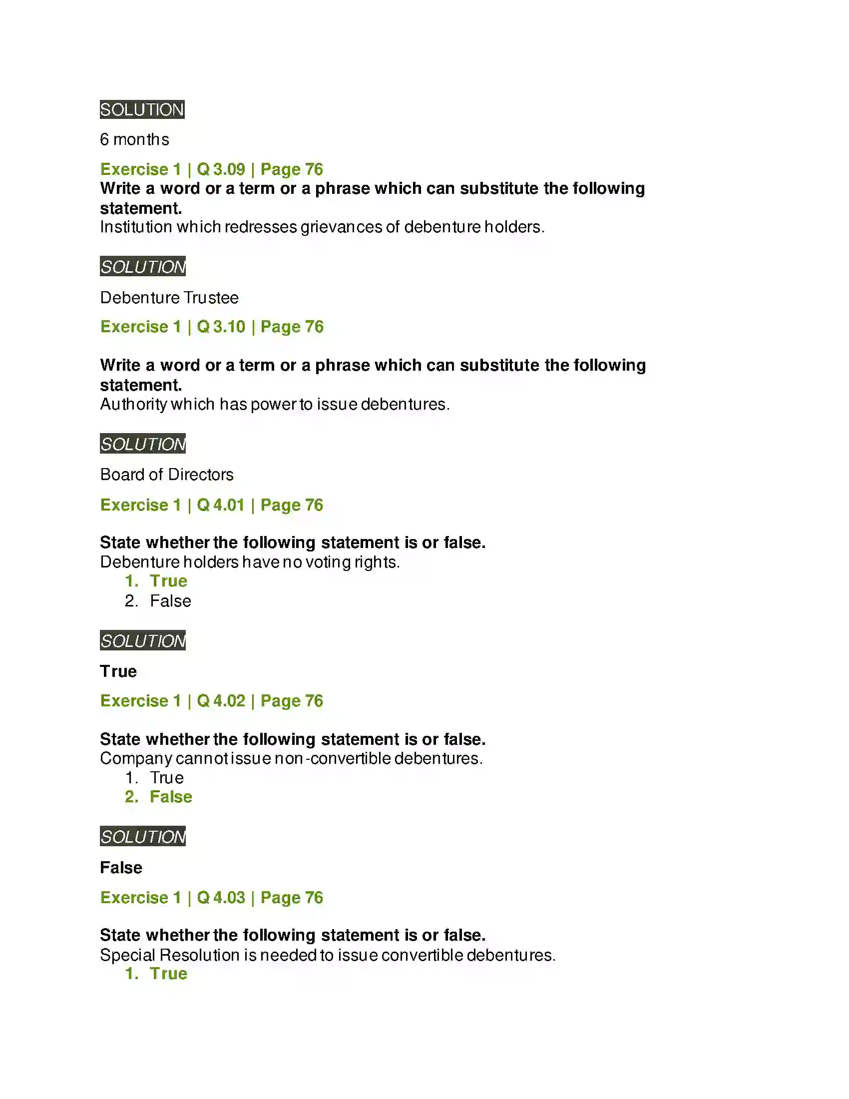 Maharashtra Board Class 12th Secretarial Practice Issue of Debentures Solution 6
