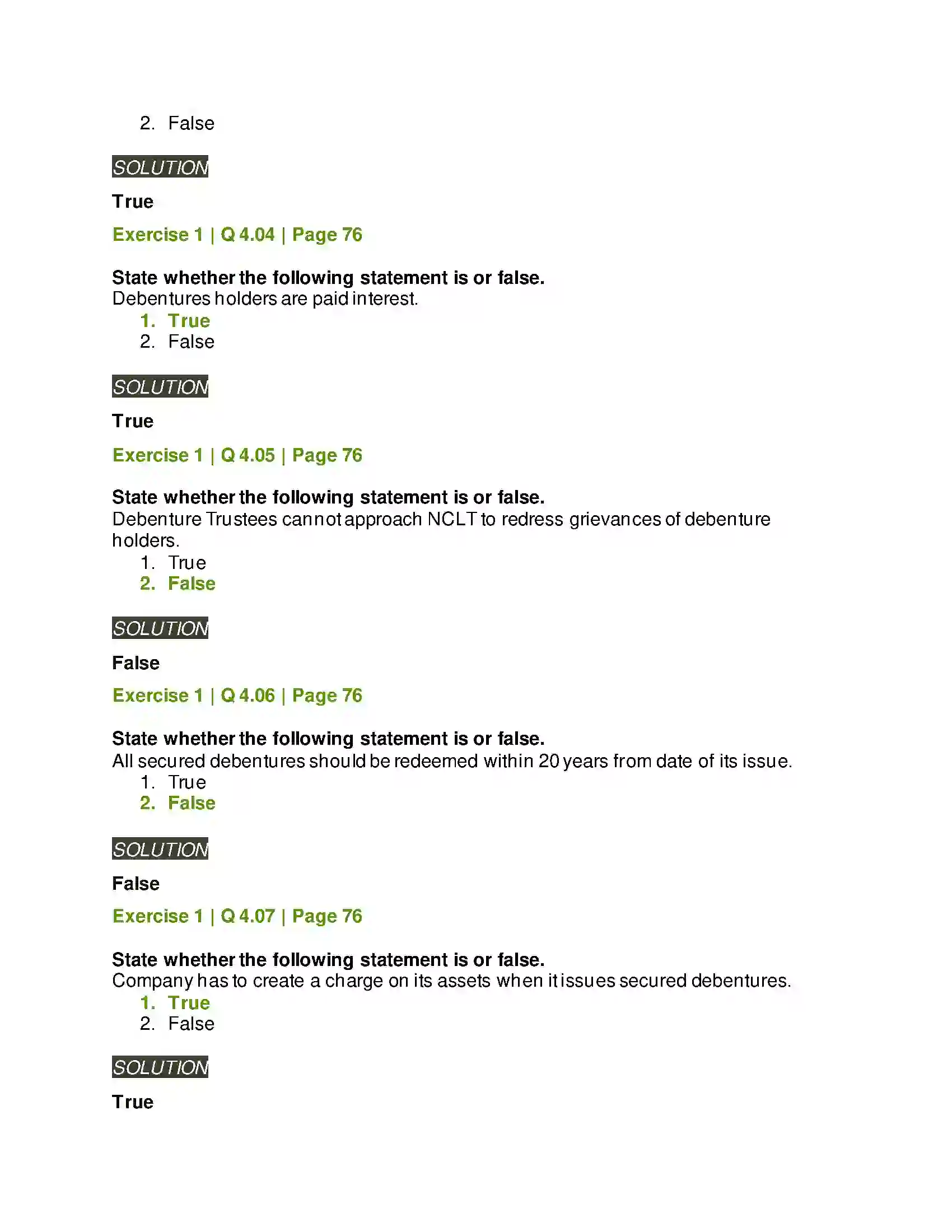 Maharashtra Board Class 12th Secretarial Practice Issue of Debentures Solution 7