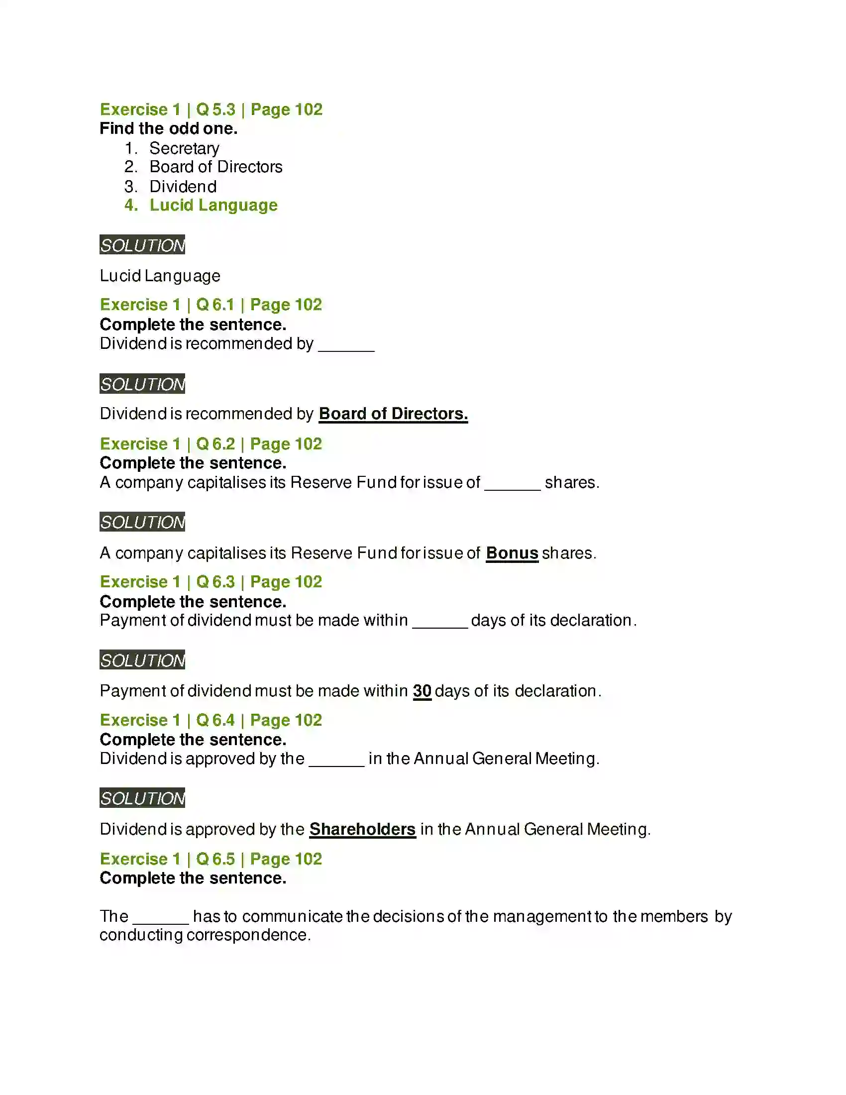 Maharashtra Board Class 12th Secretarial Practice Correspondence with Members Solution 7