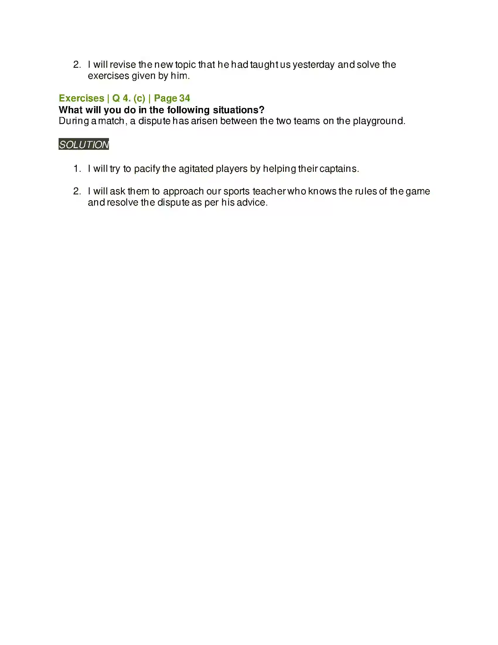 Maharashtra Board Class 5th Environmental Studies - 1 Let Us Solve Our Own Problems Solution 3
