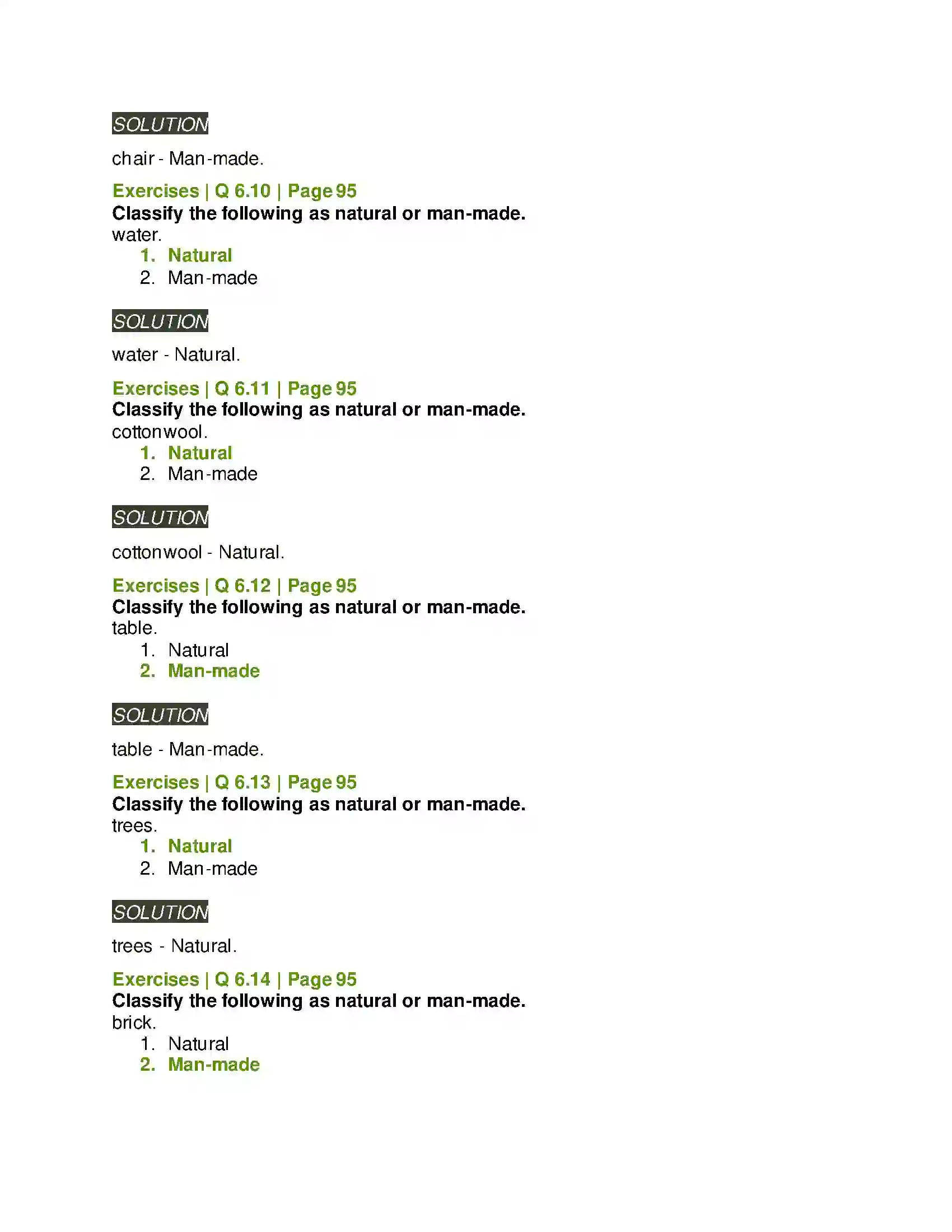 Maharashtra Board Class 5th Environmental Studies - 1 The Environment and Us Solution 7