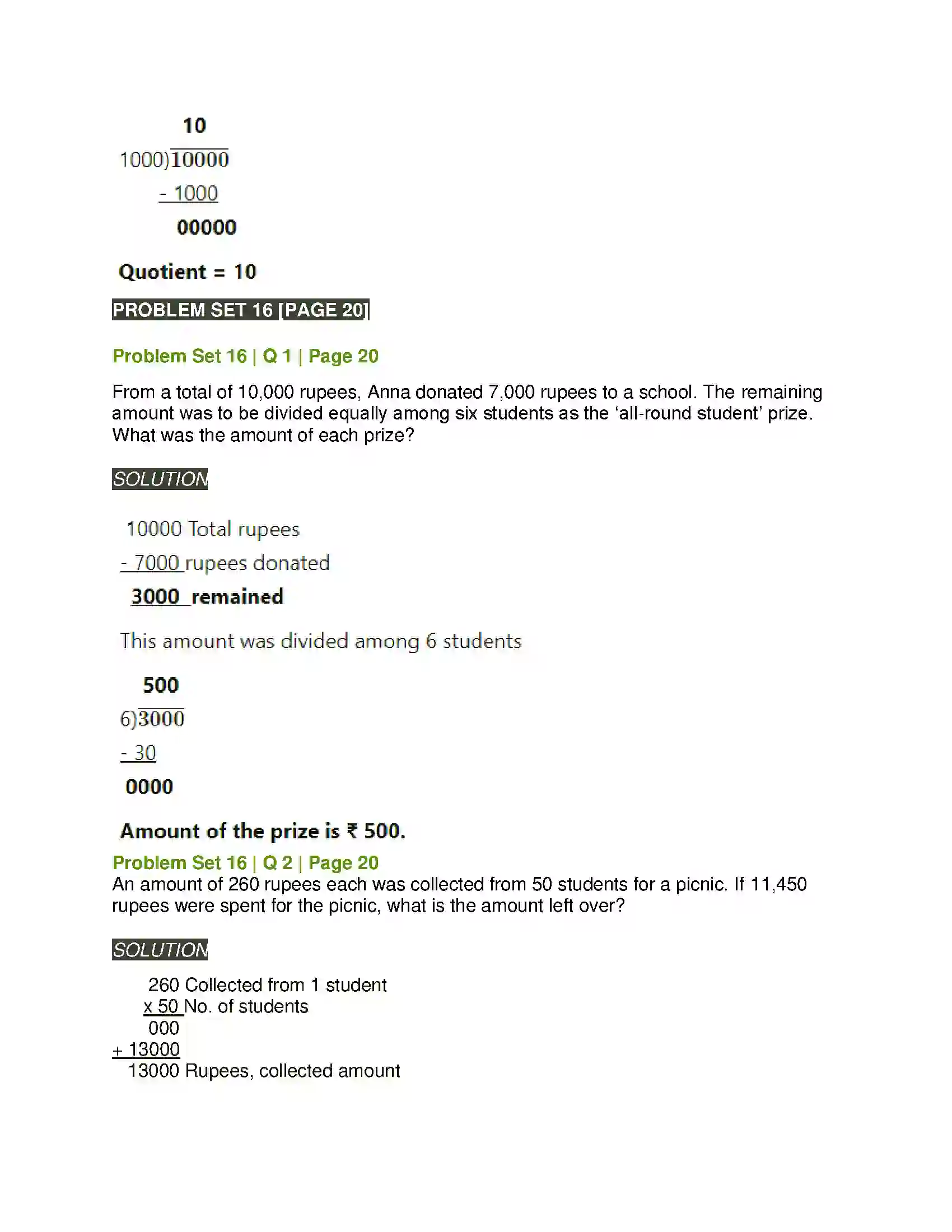 Maharashtra Board Class 5th Mathematics Multiplication and Division Solution 12