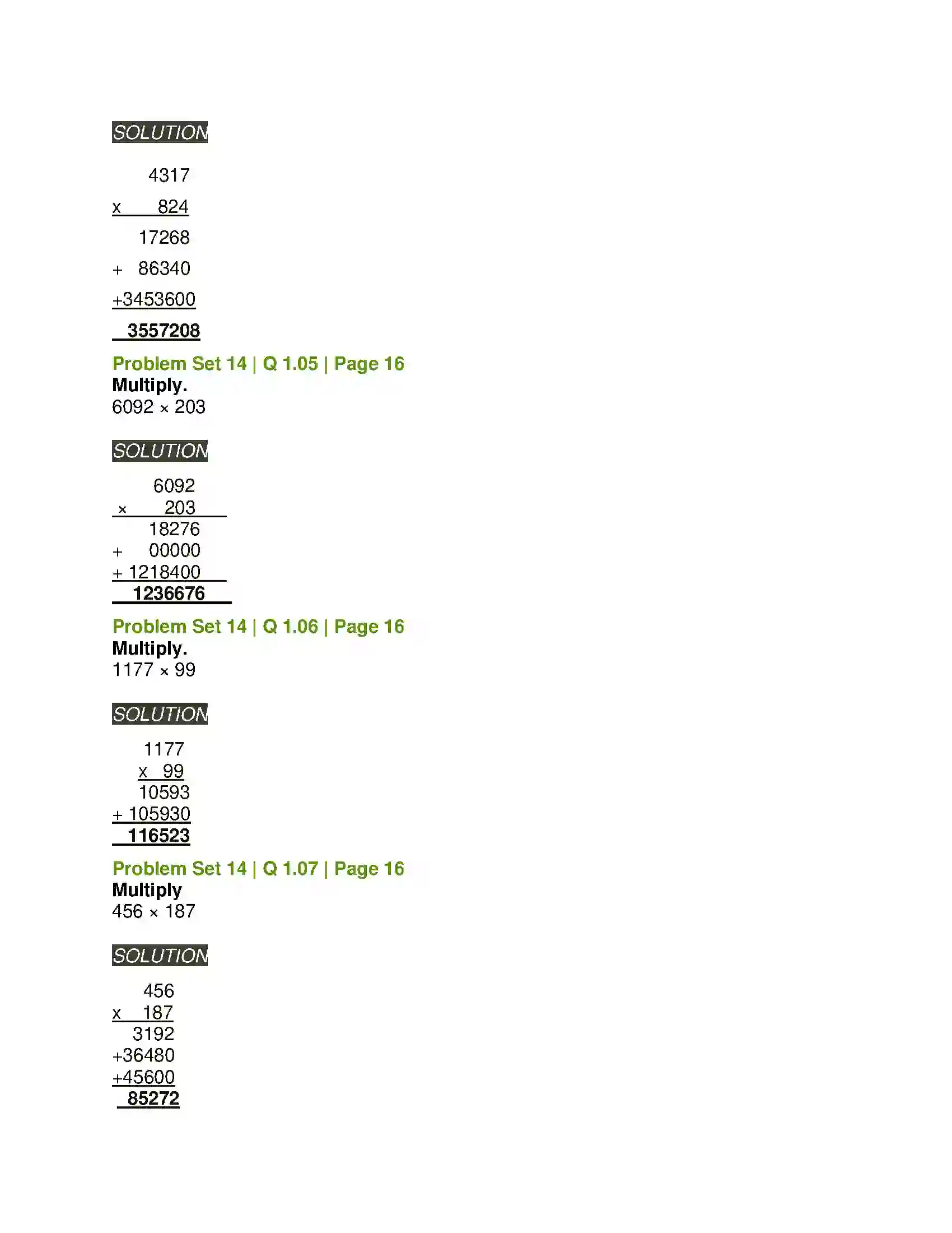 Maharashtra Board Class 5th Mathematics Multiplication and Division Solution 2