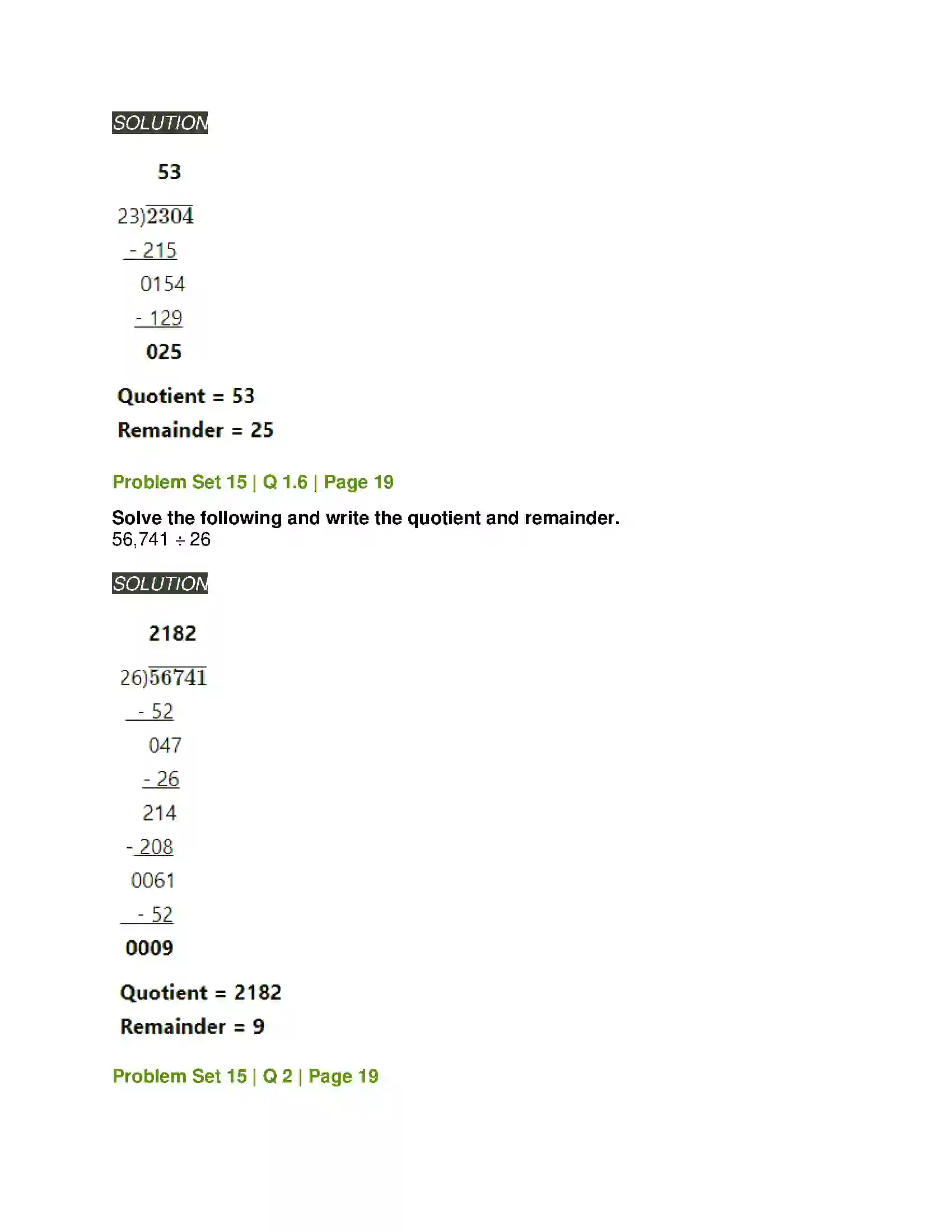 Maharashtra Board Class 5th Mathematics Multiplication and Division Solution 9
