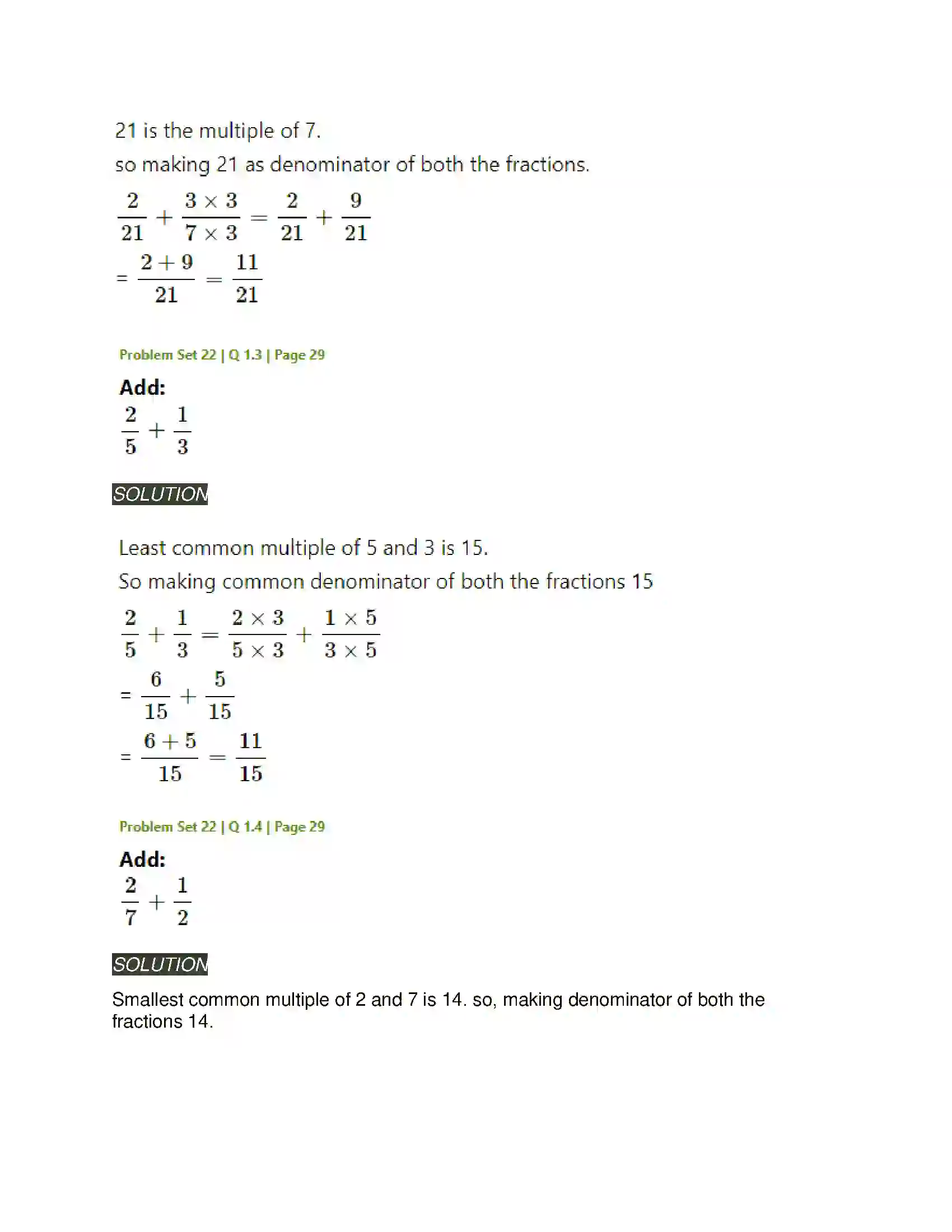 Maharashtra Board Class 5th Mathematics Fractions Solution 23