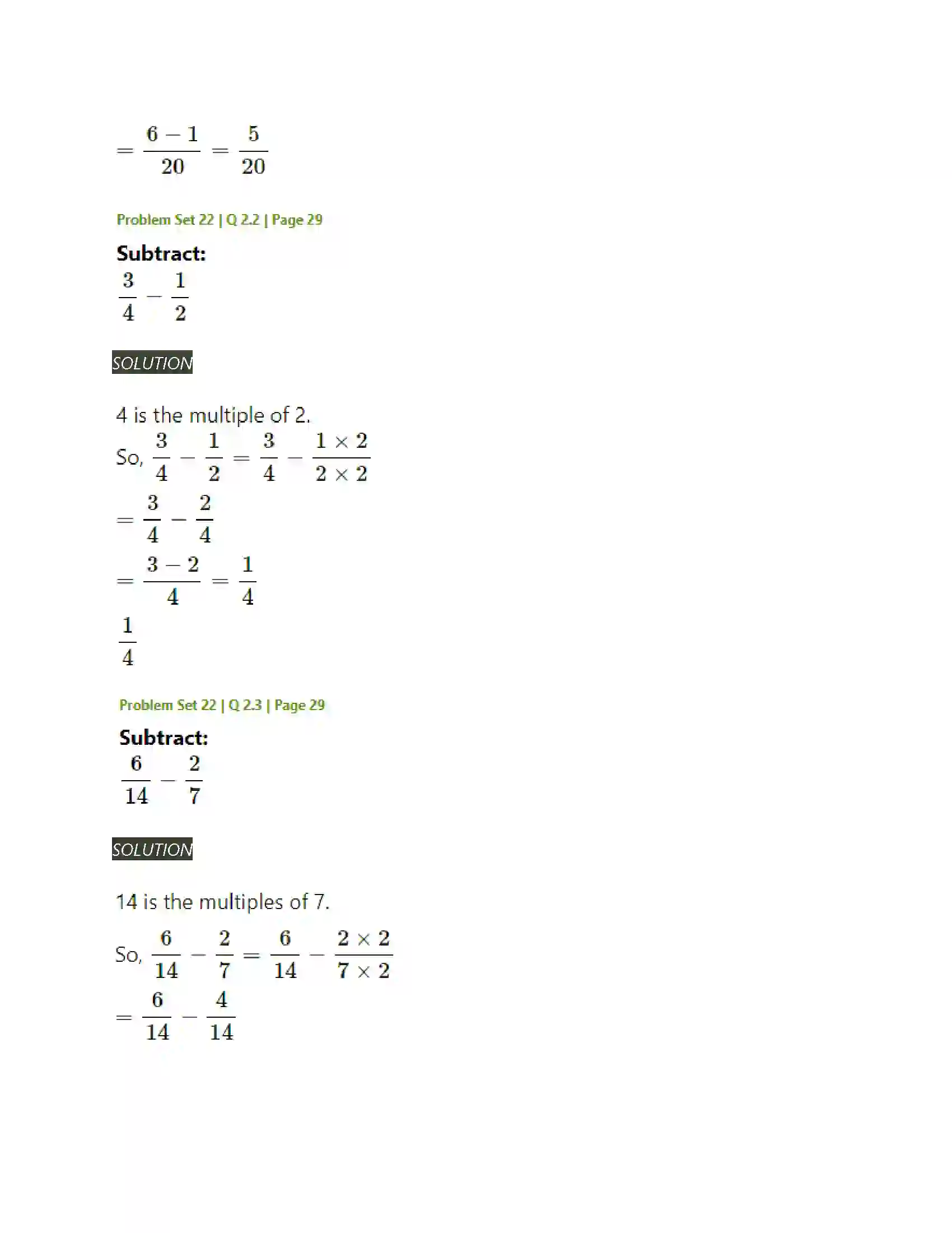 Maharashtra Board Class 5th Mathematics Fractions Solution 25