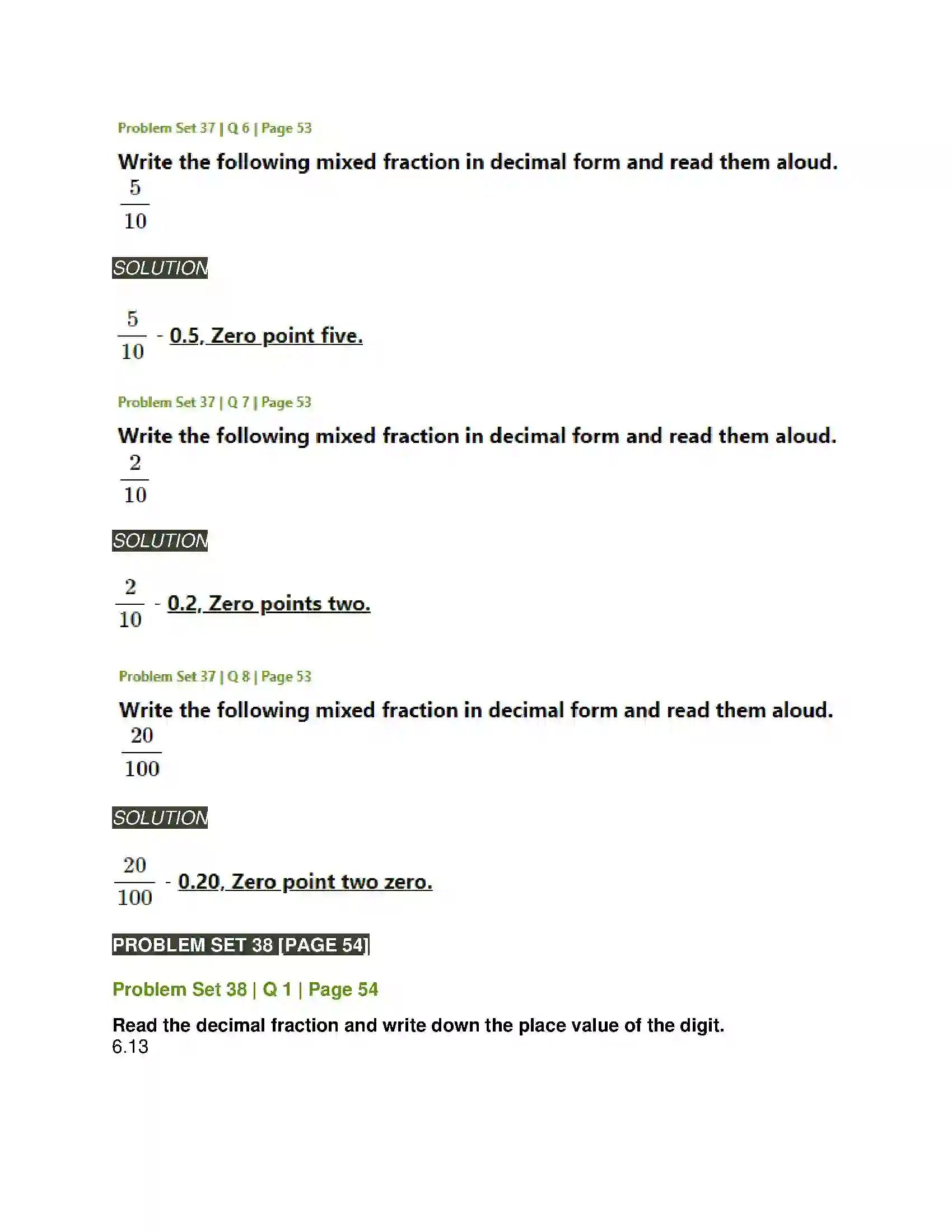 Maharashtra Board Class 5th Mathematics Decimal Fractions Solution 4