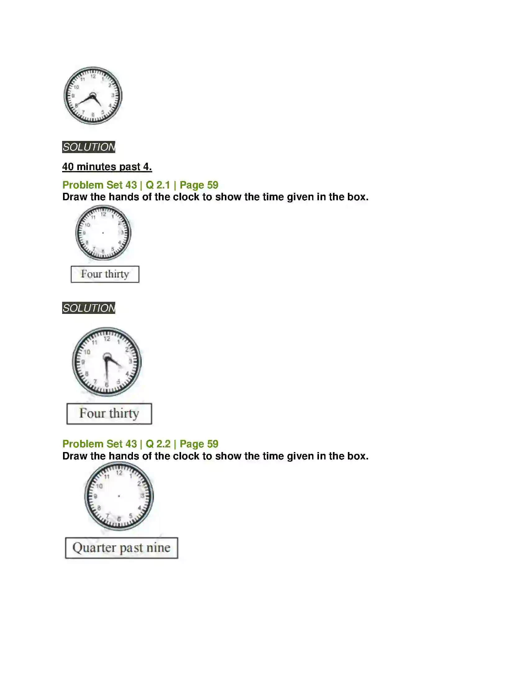 Maharashtra Board Class 5th Mathematics Measuring Time Solution 2