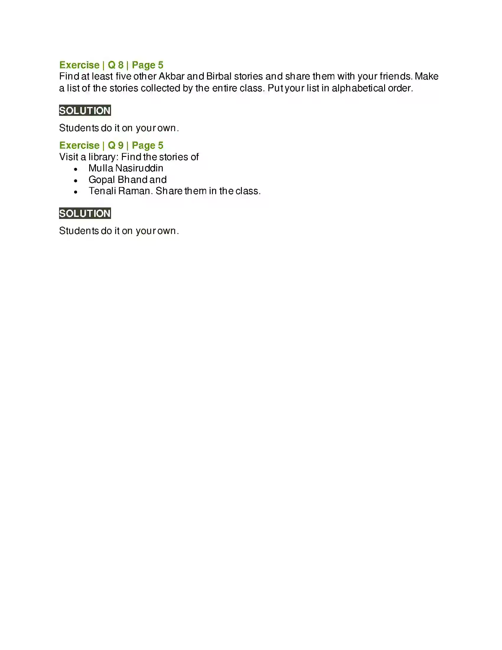 Maharashtra Board Class 6th English 1.2 Who’s the Greatest Solution 4
