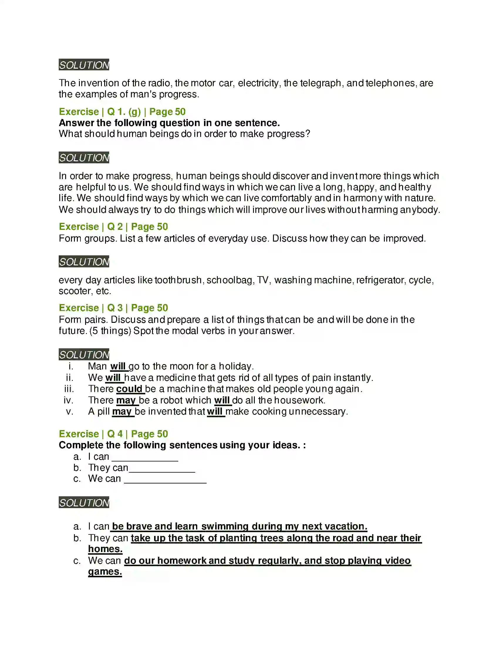 Maharashtra Board Class 6th English 3.1 It Can Be Done Solution 2