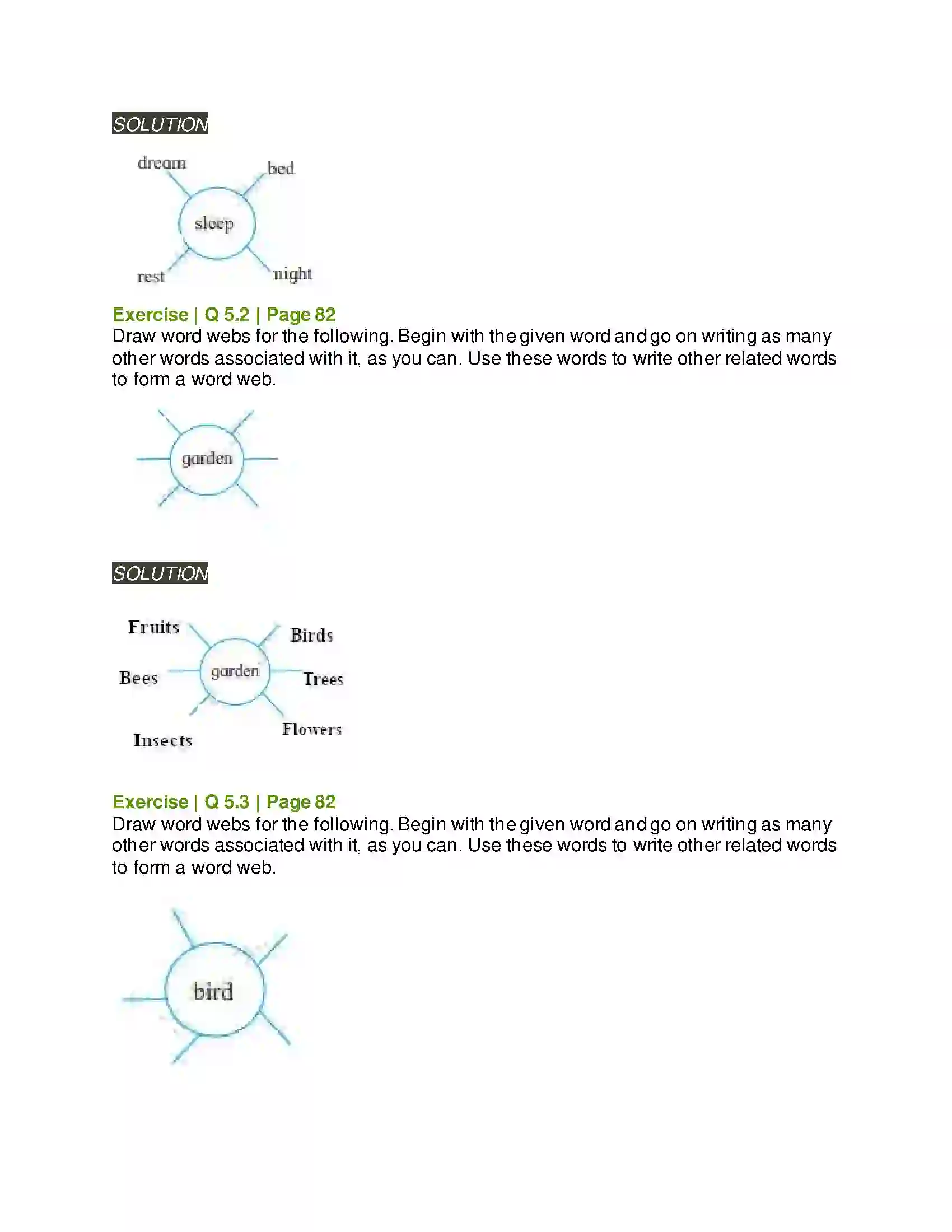 Maharashtra Board Class 6th English 4.1 Sleep, My Treasure Solution 3