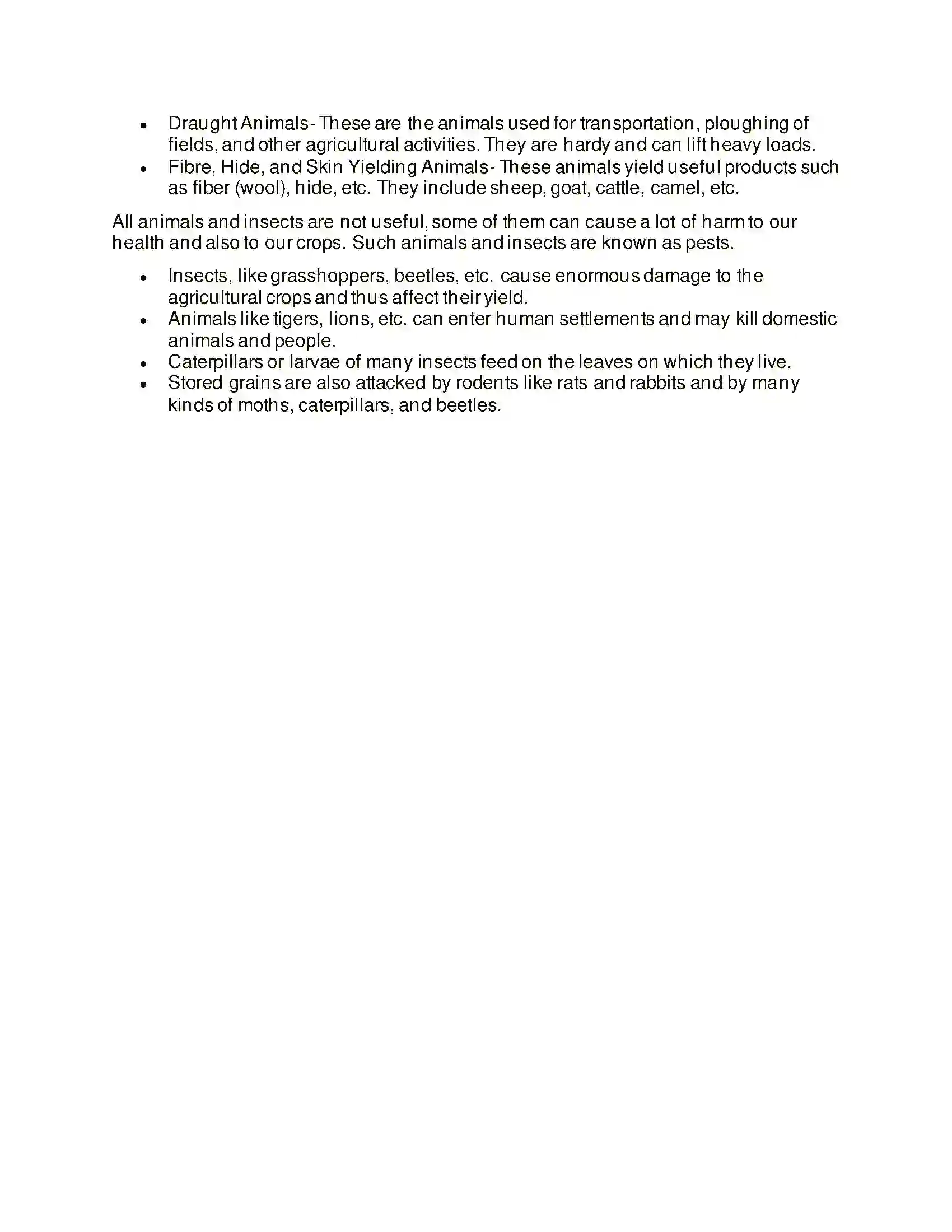 Maharashtra Board Class 6th General Science The Living World Solution 8