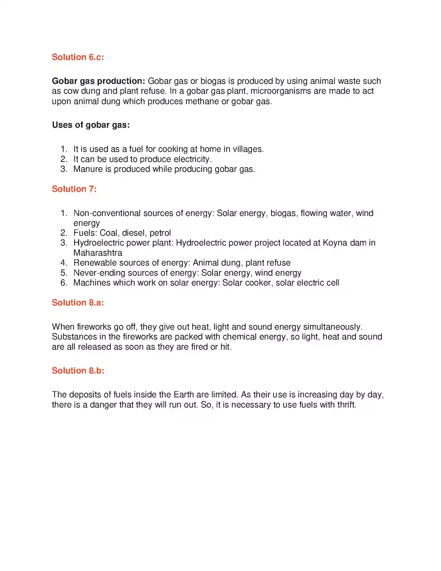 Maharashtra Board Class 6th General Science Work and Energy Solution 4