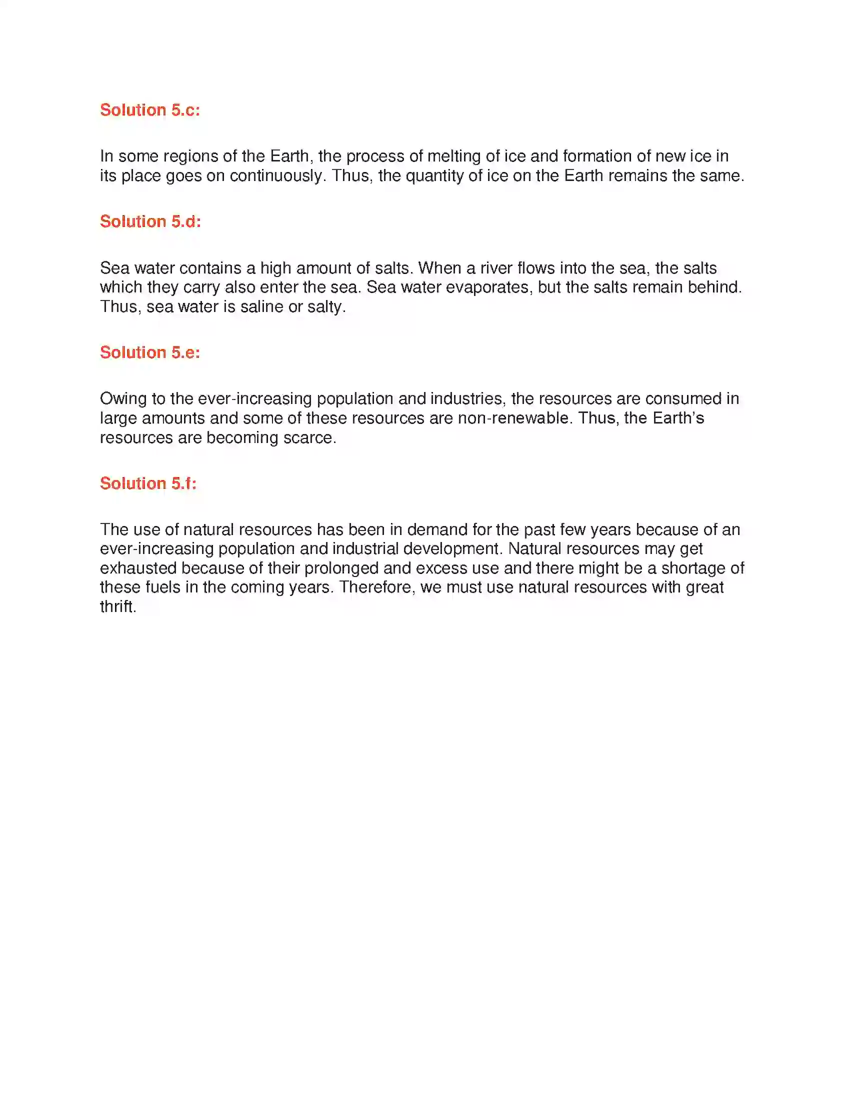 Maharashtra Board Class 6th General Science Our Earth and its Special Features Solution 3