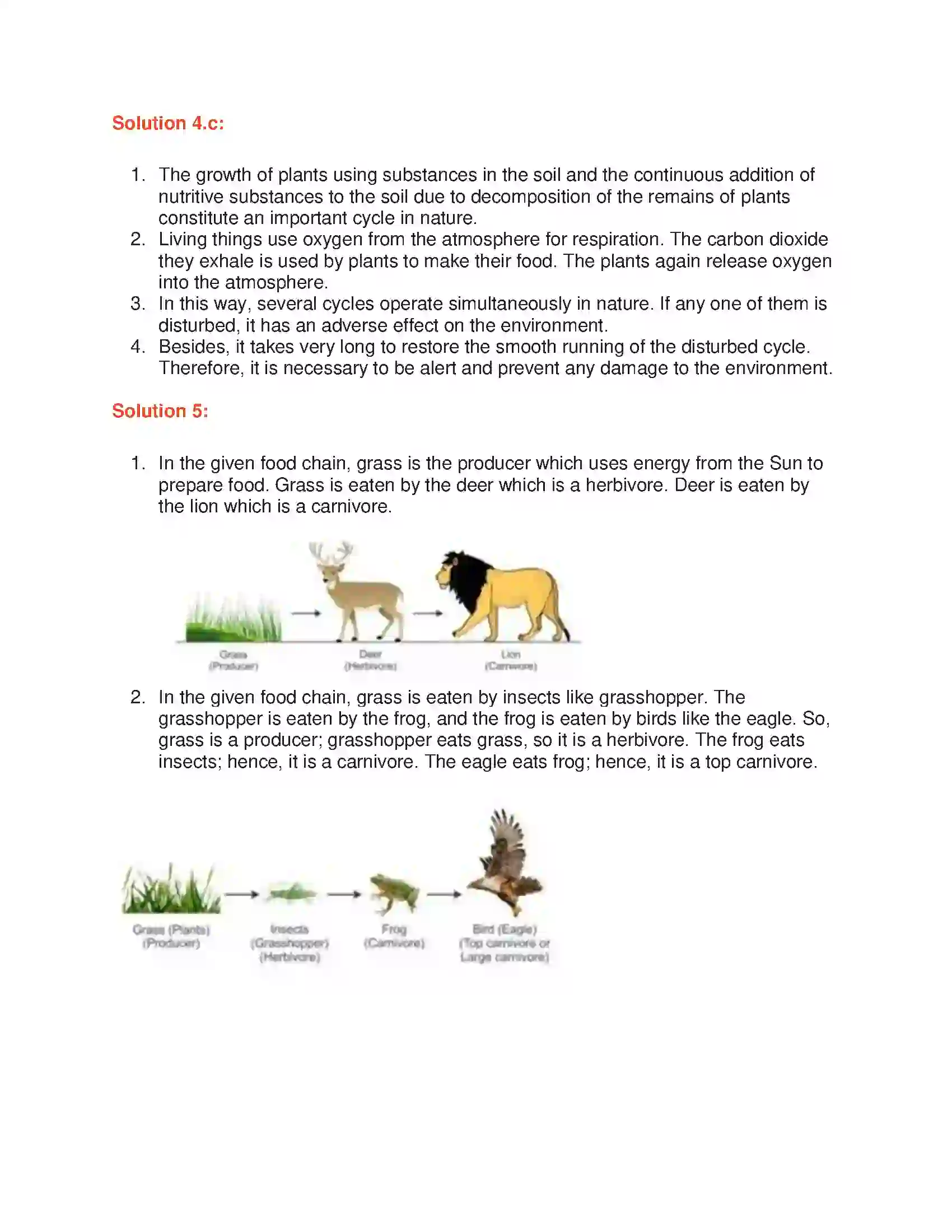Maharashtra Board Class 6th General Science Our Environment Solution 2