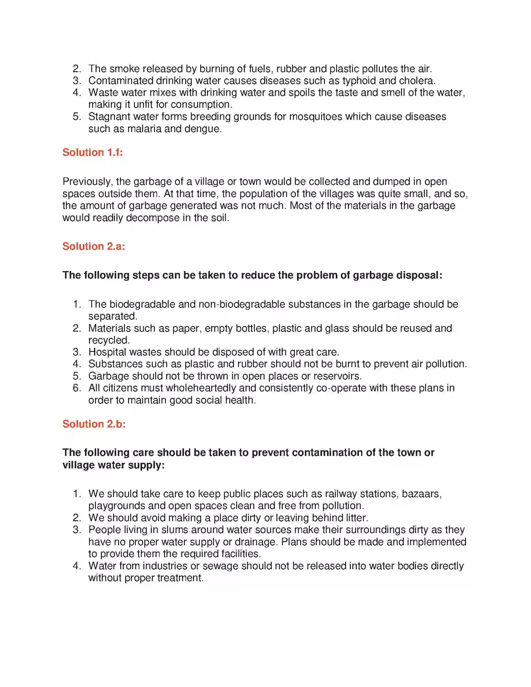 Maharashtra Board Class 6th General Science Social Environment Solution 2