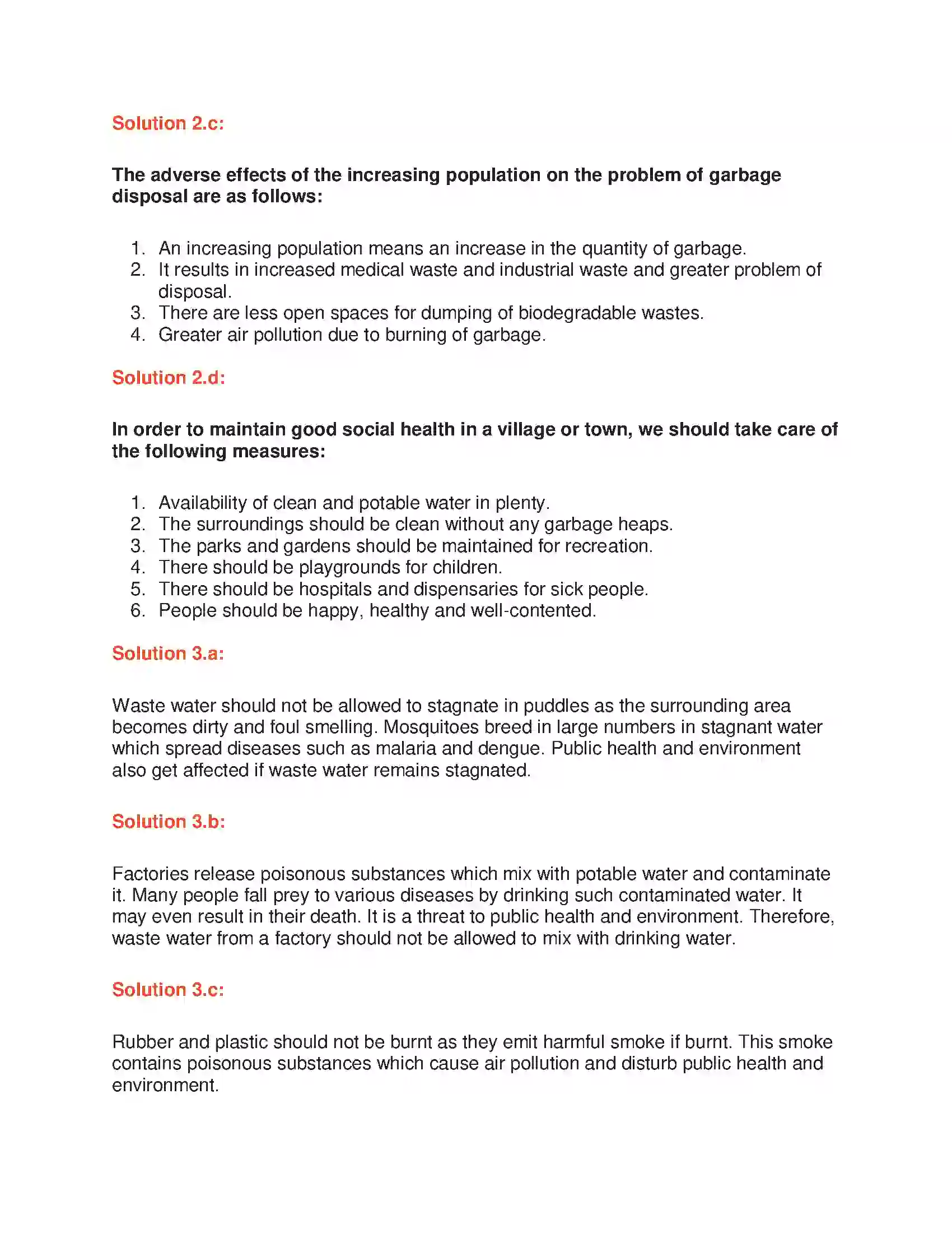 Maharashtra Board Class 6th General Science Social Environment Solution 3