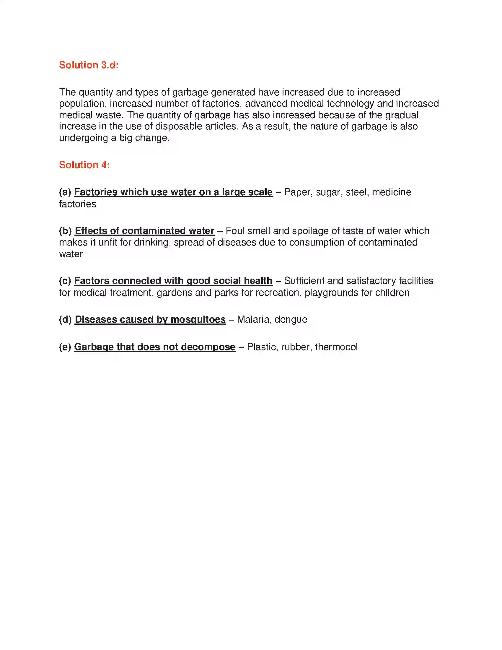 Maharashtra Board Class 6th General Science Social Environment Solution 4