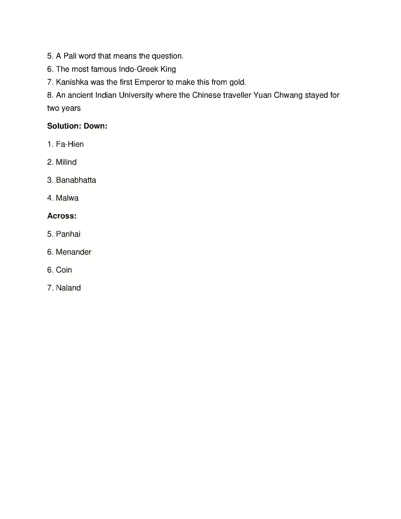 Maharashtra Board Class 6th History and Civics States After the Maurya Empire Solution 4