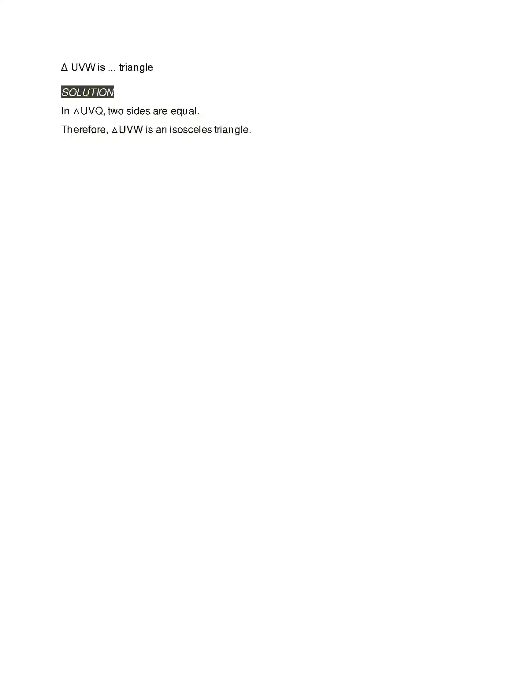 Maharashtra Board Class 6th Mathematics Triangles and Their Properties Solution 3