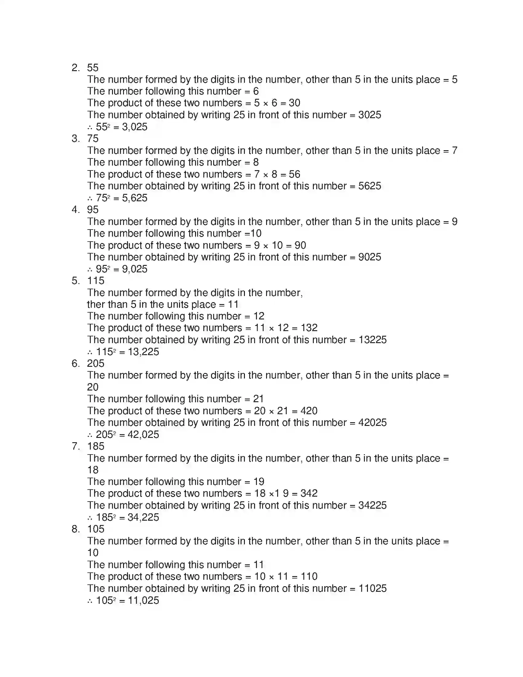 Maharashtra Board Class 6th Mathematics Squares and Square Roots Solution 3