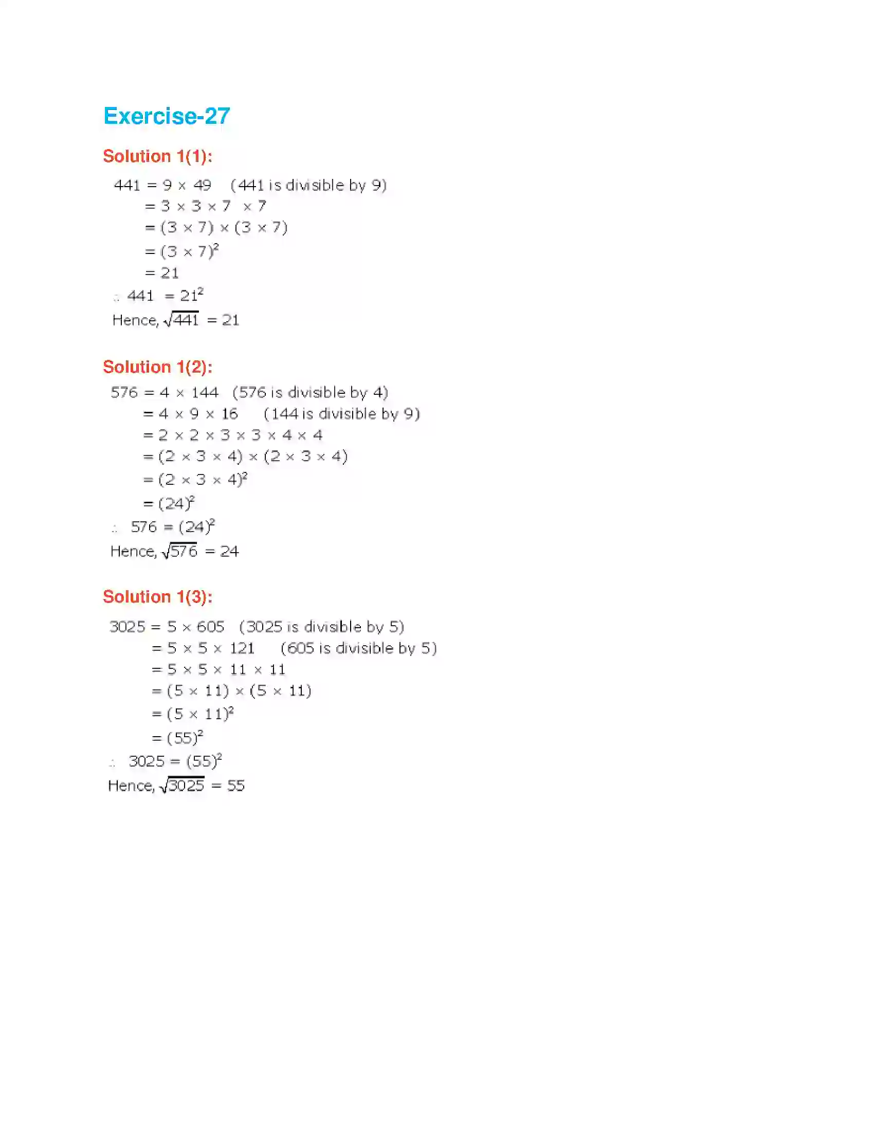 Maharashtra Board Class 6th Mathematics Squares and Square Roots Solution 4