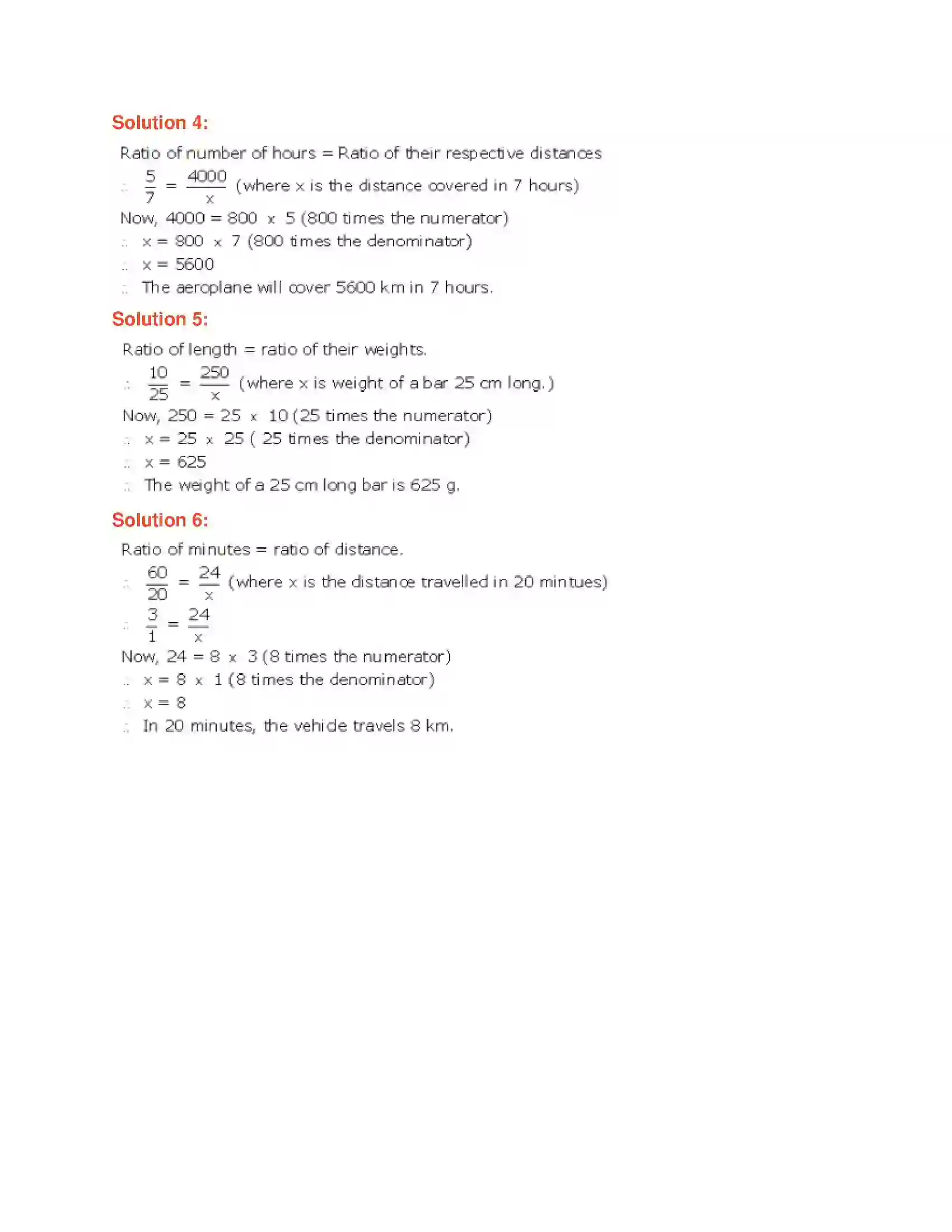 Maharashtra Board Class 6th Mathematics Ratio and Proportion Solution 9