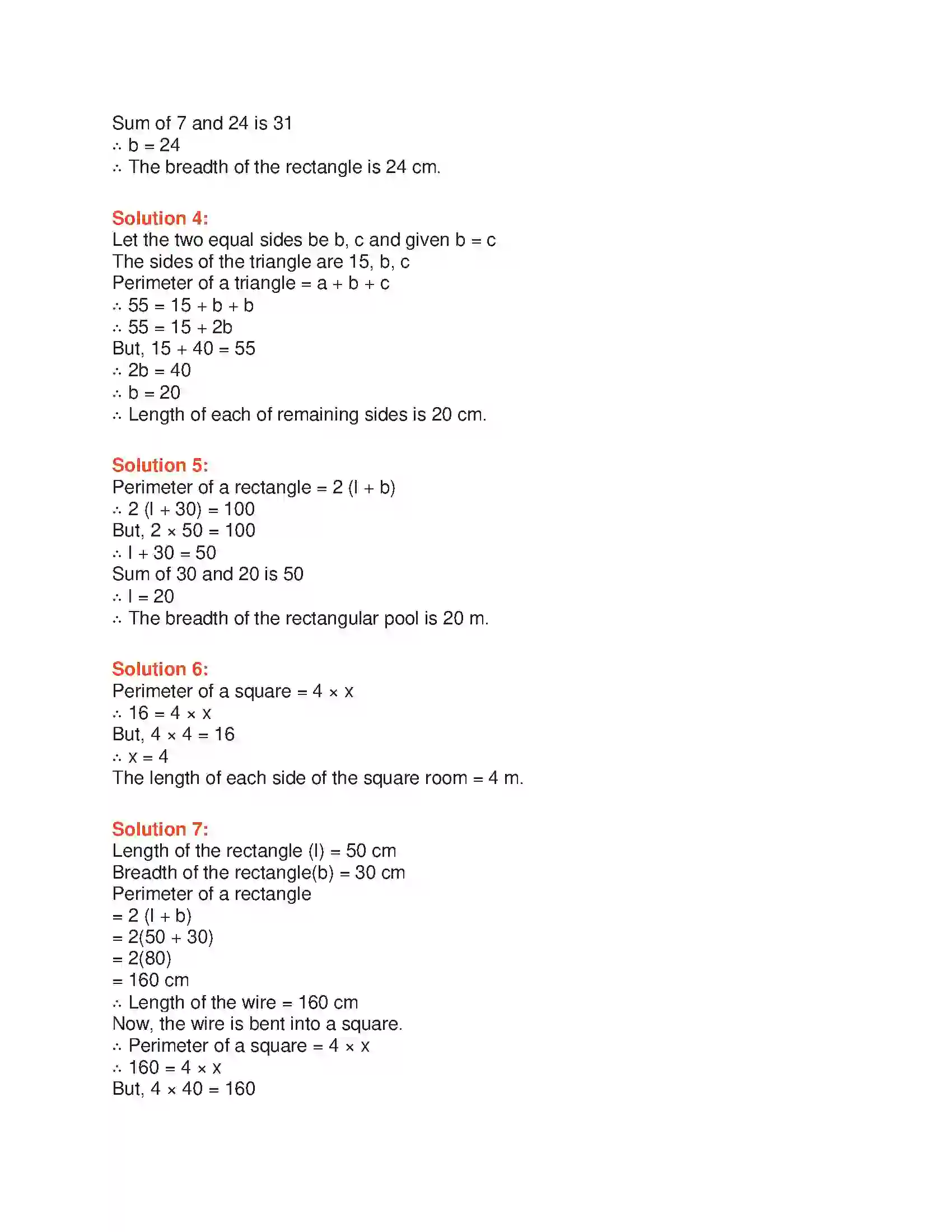 Maharashtra Board Class 6th Mathematics Perimeter Solution 4