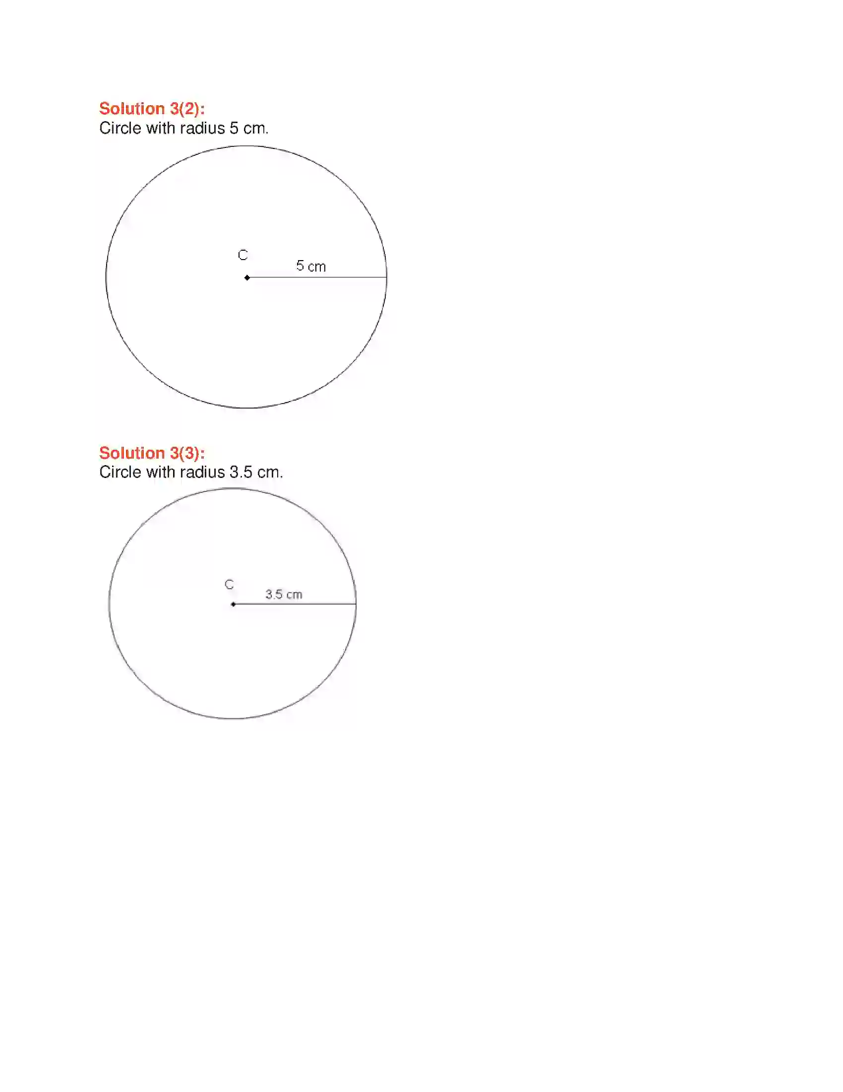 Maharashtra Board Class 6th Mathematics Circle Solution 2