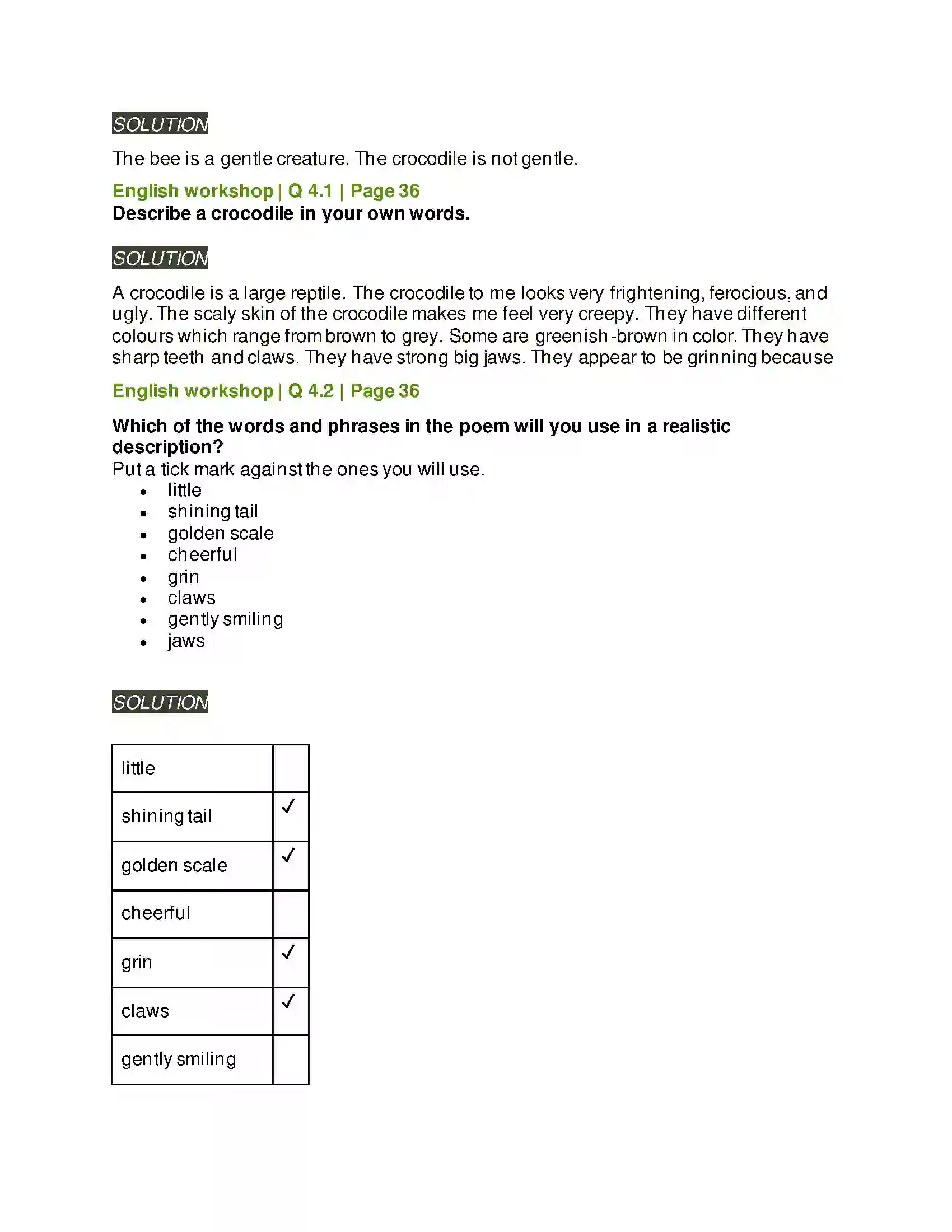 Maharashtra Board Class 7th English How Doth the Little Busy Bee Solution 3