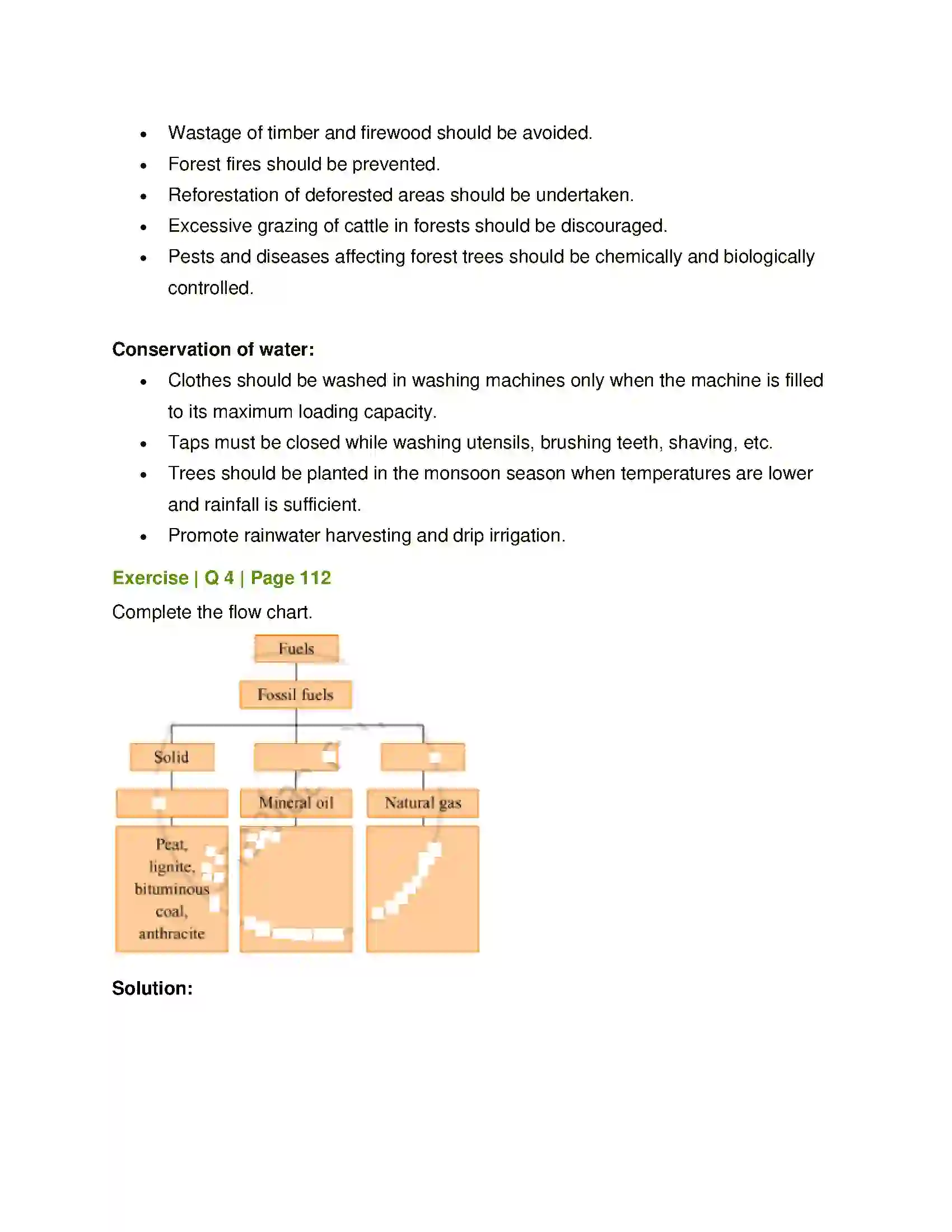 Maharashtra Board Class 7th General Science Natural Resources Solution 6
