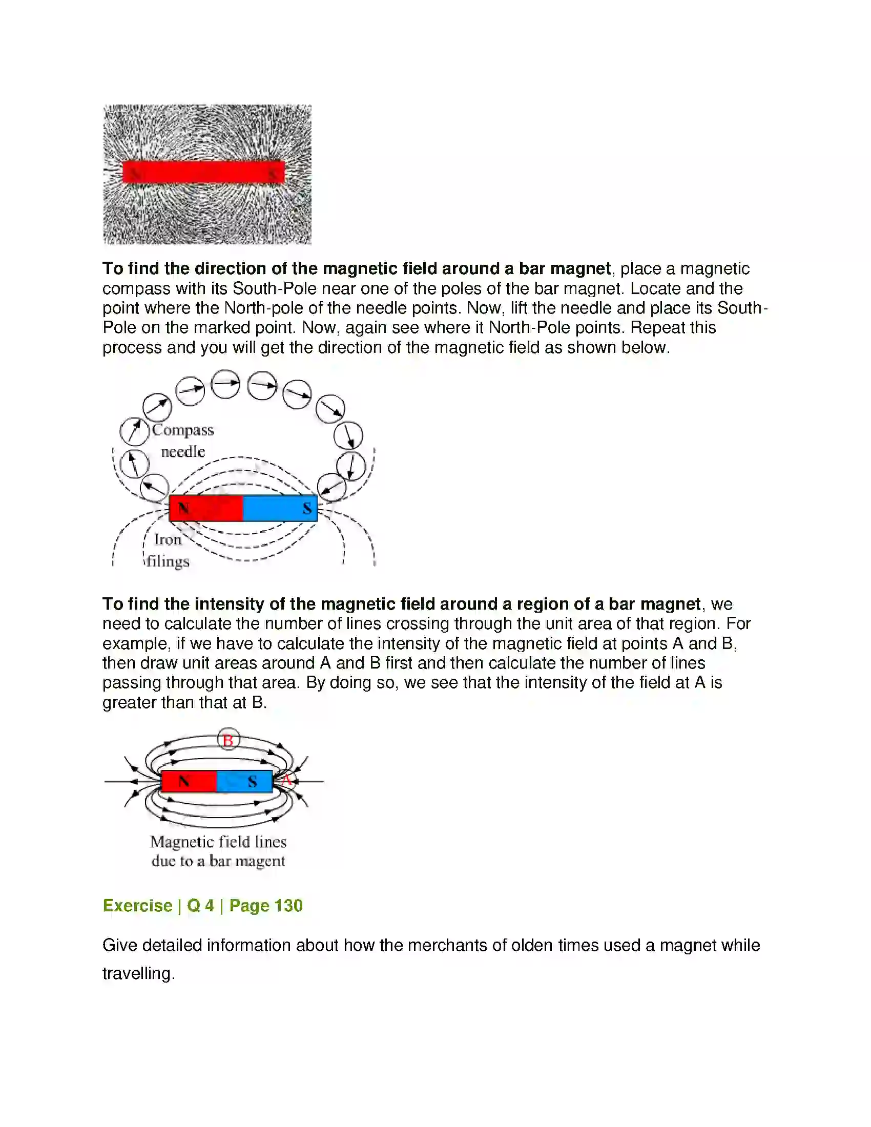 Maharashtra Board Class 7th General Science Properties of a Magnetic Field Solution 4