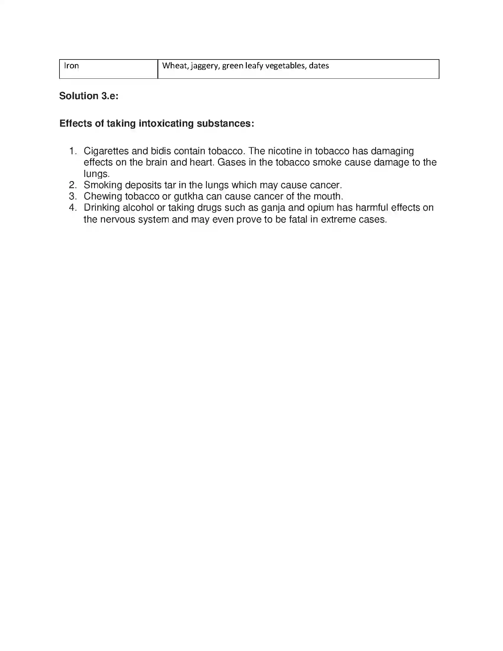 Maharashtra Board Class 7th General Science Health and Disease Solution 2