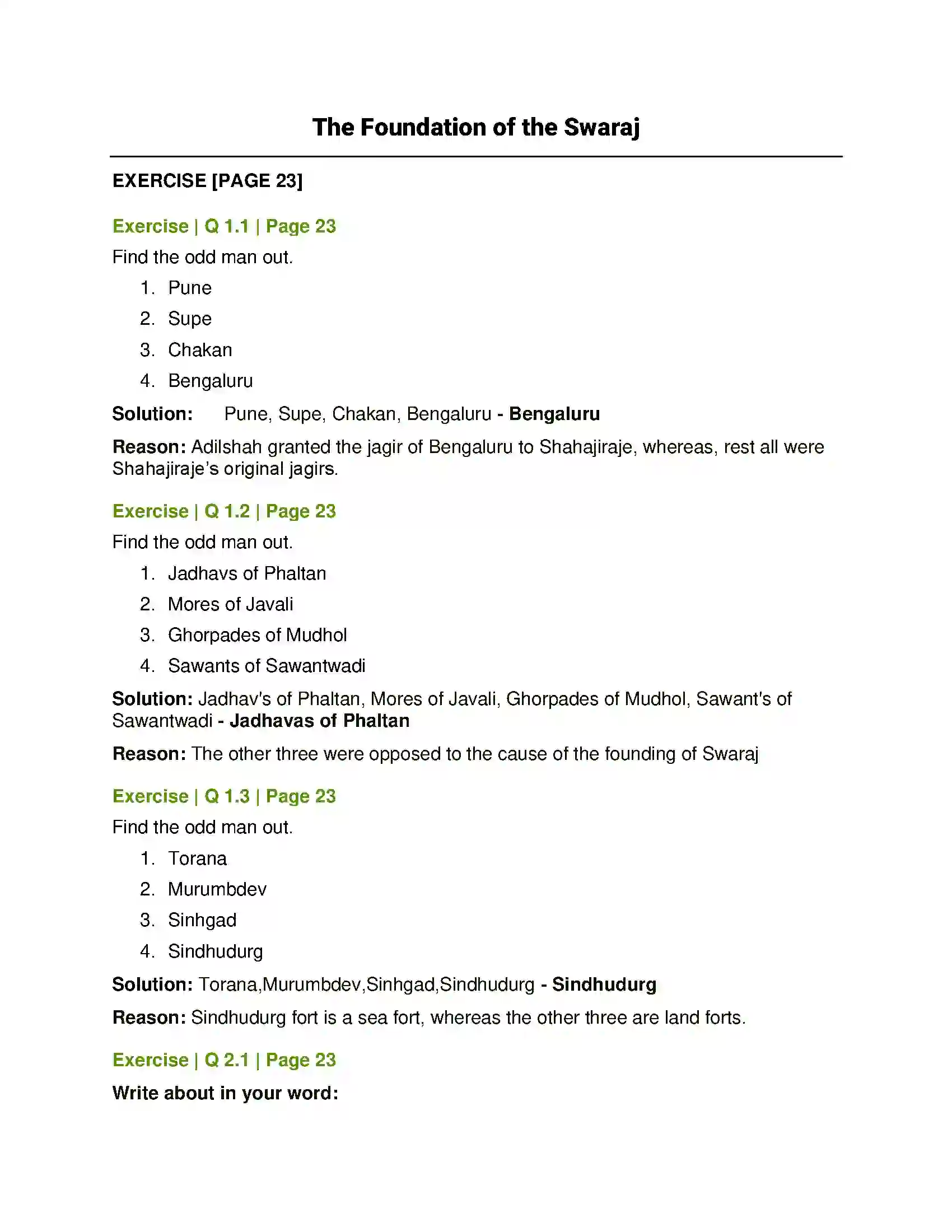Maharashtra Board Class 7th History and Civics Maharashtra before the Times of Shivaji Maharaj Solution 1