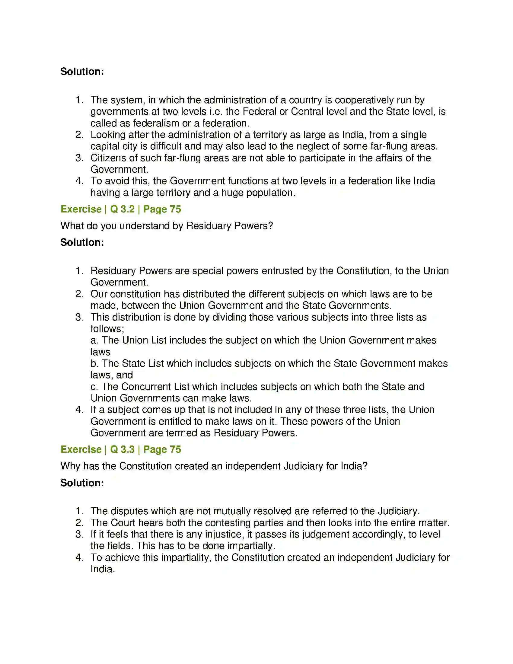 Maharashtra Board Class 7th History and Civics Features of the Constitution Solution 2