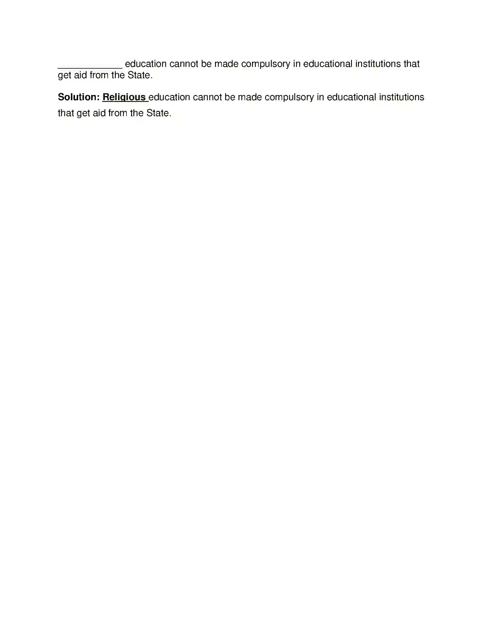 Maharashtra Board Class 7th History and Civics Fundamental Rights – Part 2 Solution 3