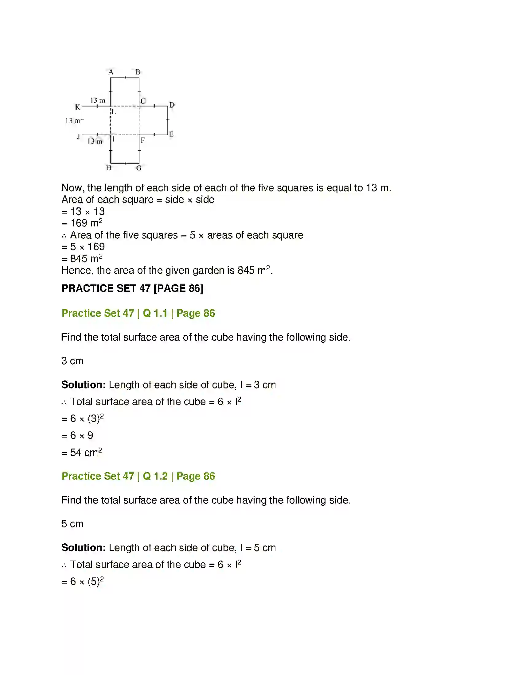Maharashtra Board Class 7th Mathematics Perimeter and Area Solution 8