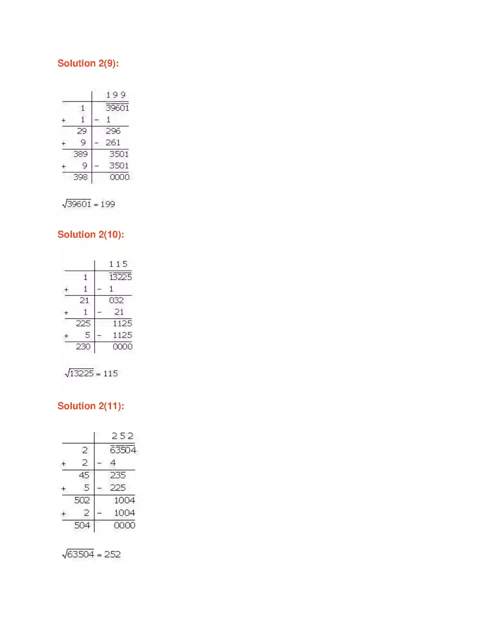 Maharashtra Board Class 7th Mathematics Squares and Square Roots Solution 7