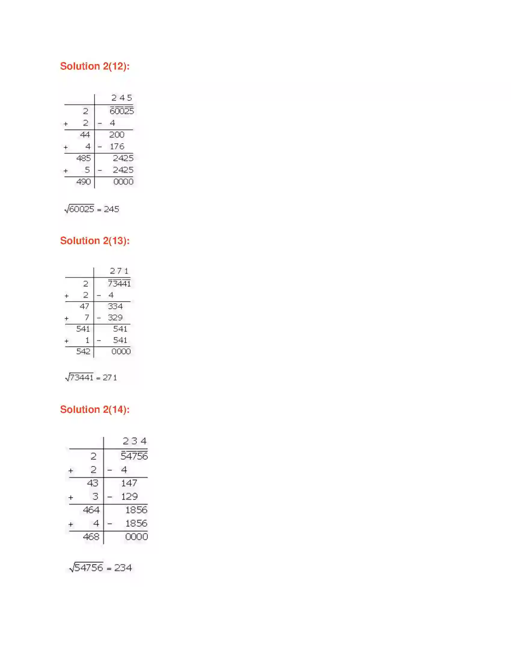 Maharashtra Board Class 7th Mathematics Squares and Square Roots Solution 8