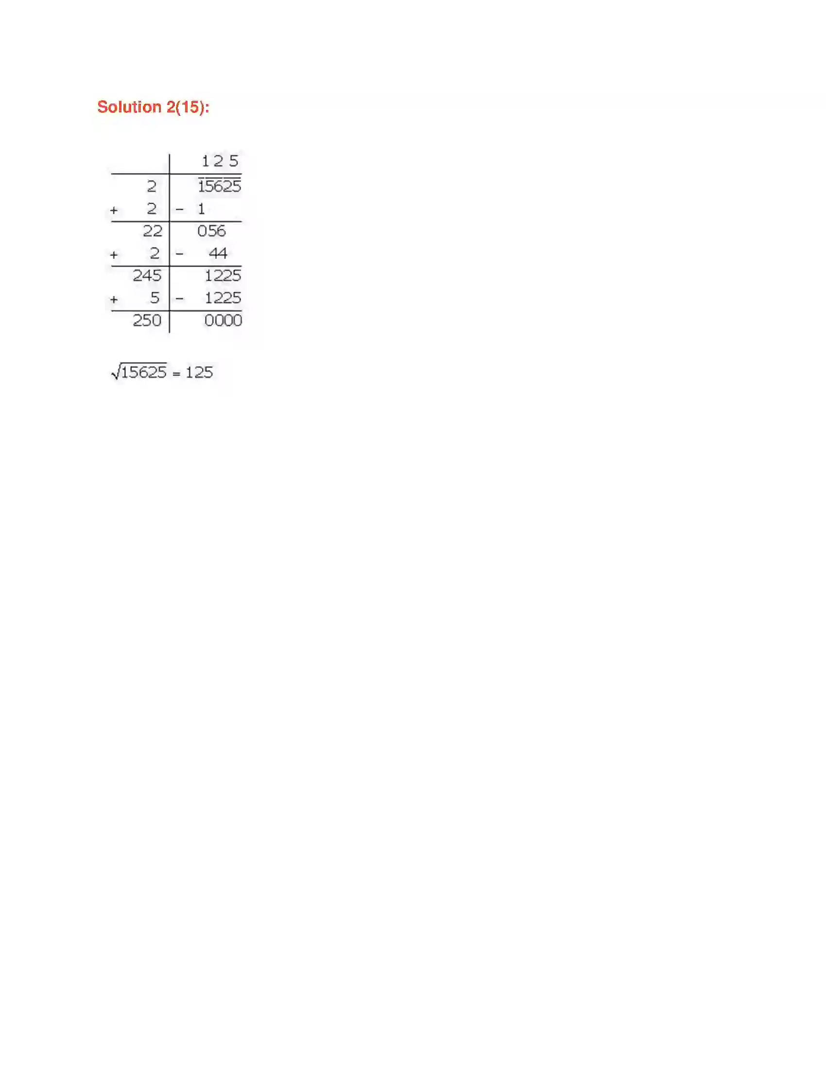 Maharashtra Board Class 7th Mathematics Squares and Square Roots Solution 9