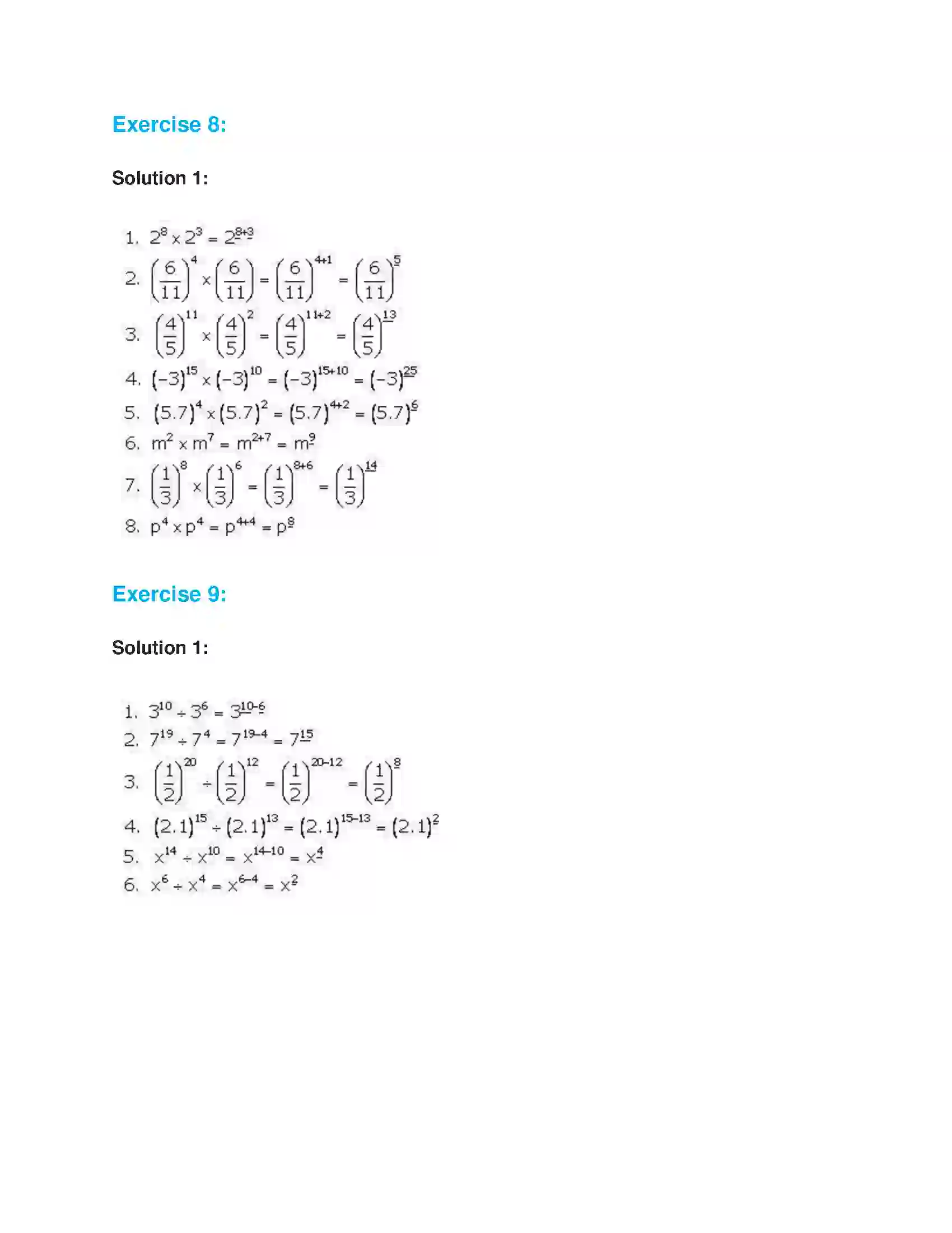 Maharashtra Board Class 7th Mathematics Indices Solution 4