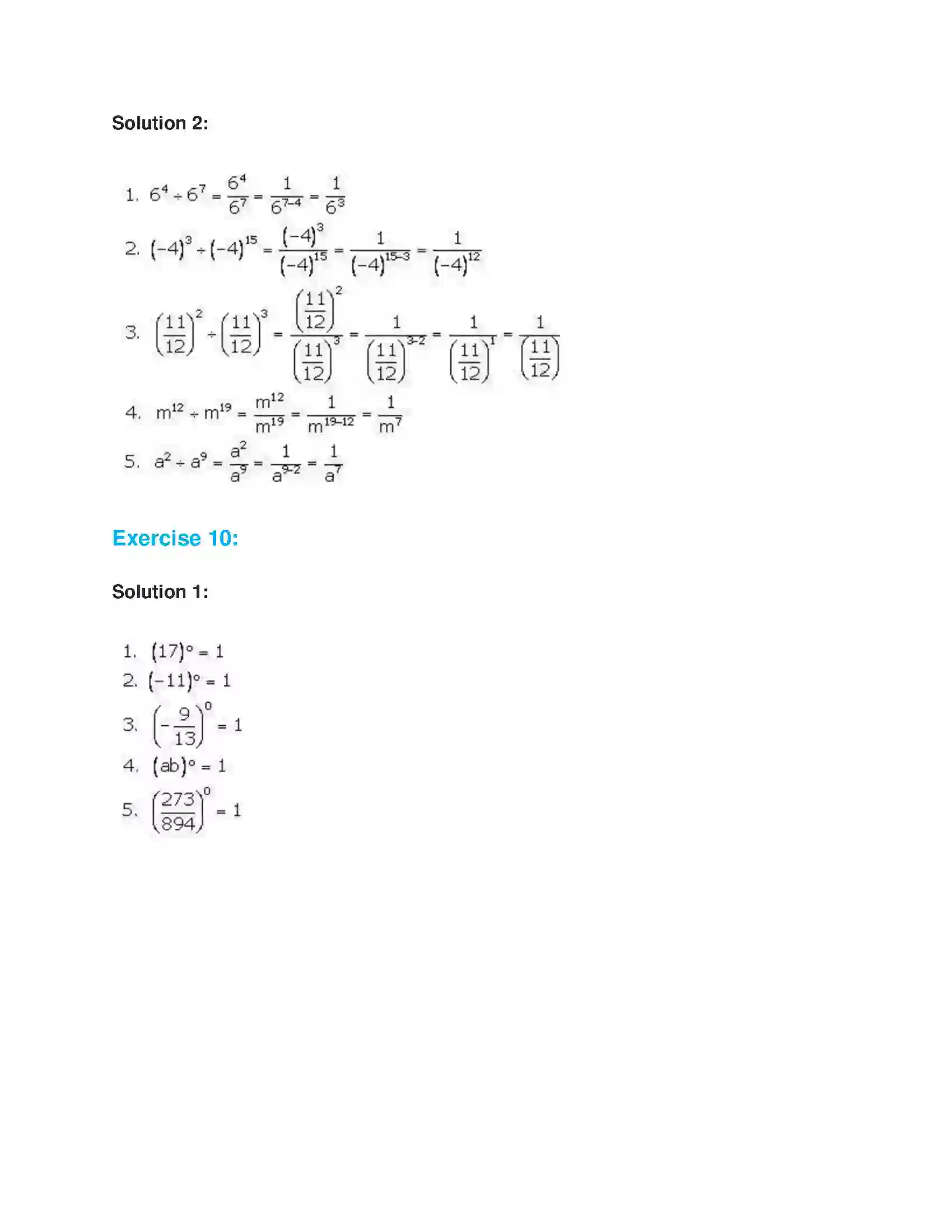 Maharashtra Board Class 7th Mathematics Indices Solution 5