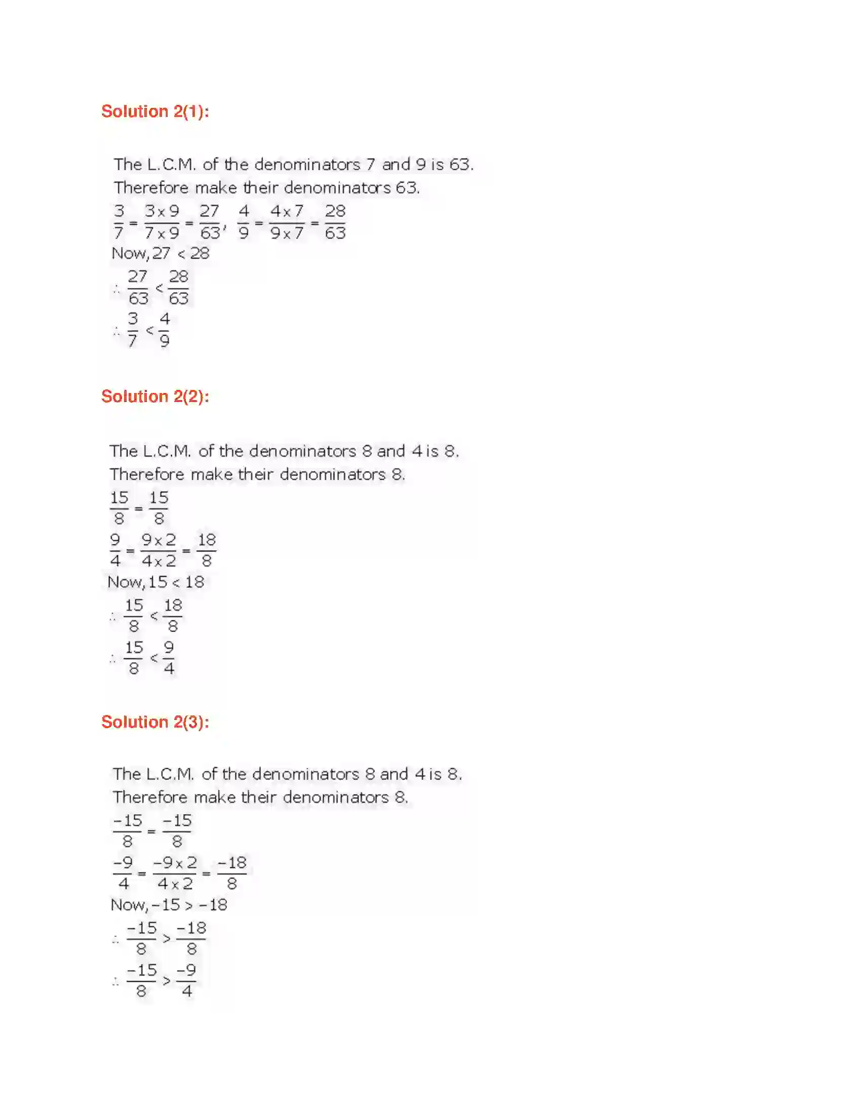Maharashtra Board Class 7th Mathematics Operations on Rational Numbers Solution 18