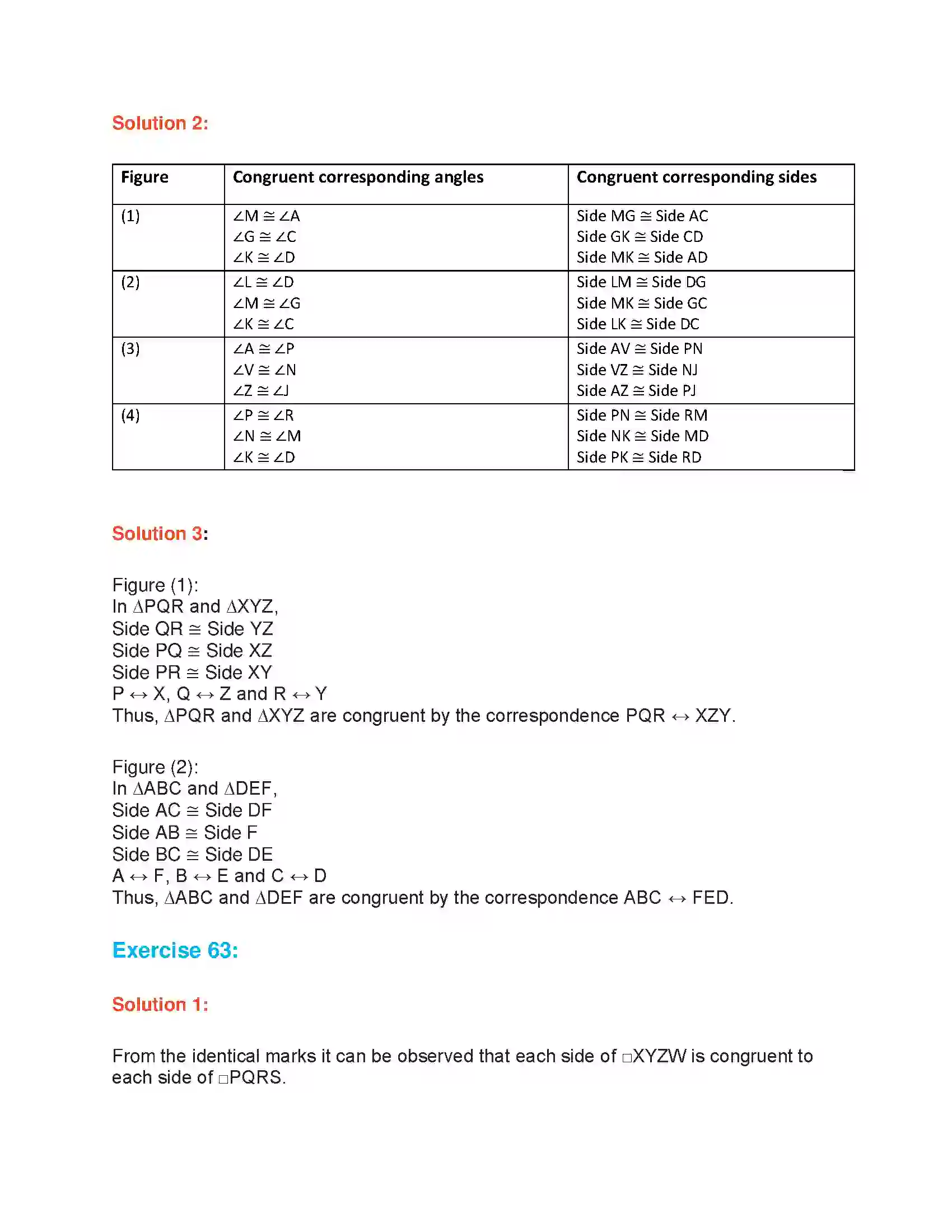 Maharashtra Board Class 7th Mathematics Congruence Solution 5