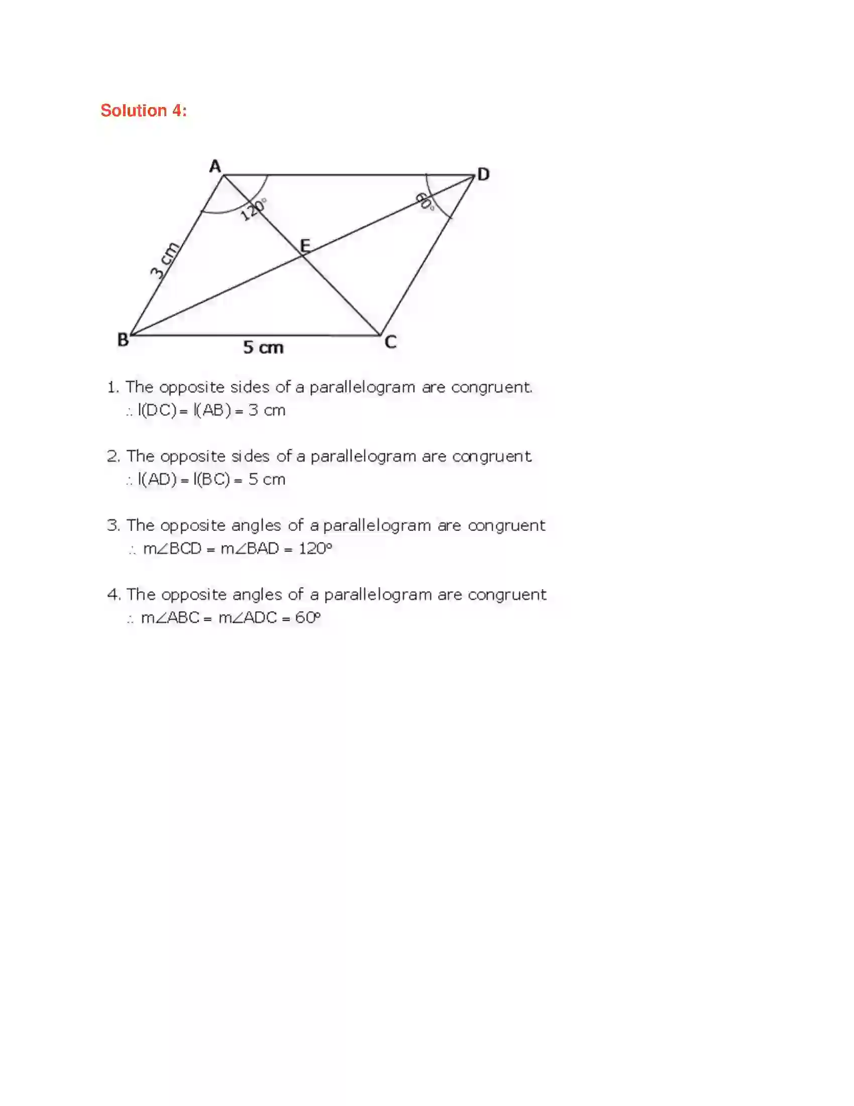 Maharashtra Board Class 7th Mathematics Types of Quadrilaterals Solution 3