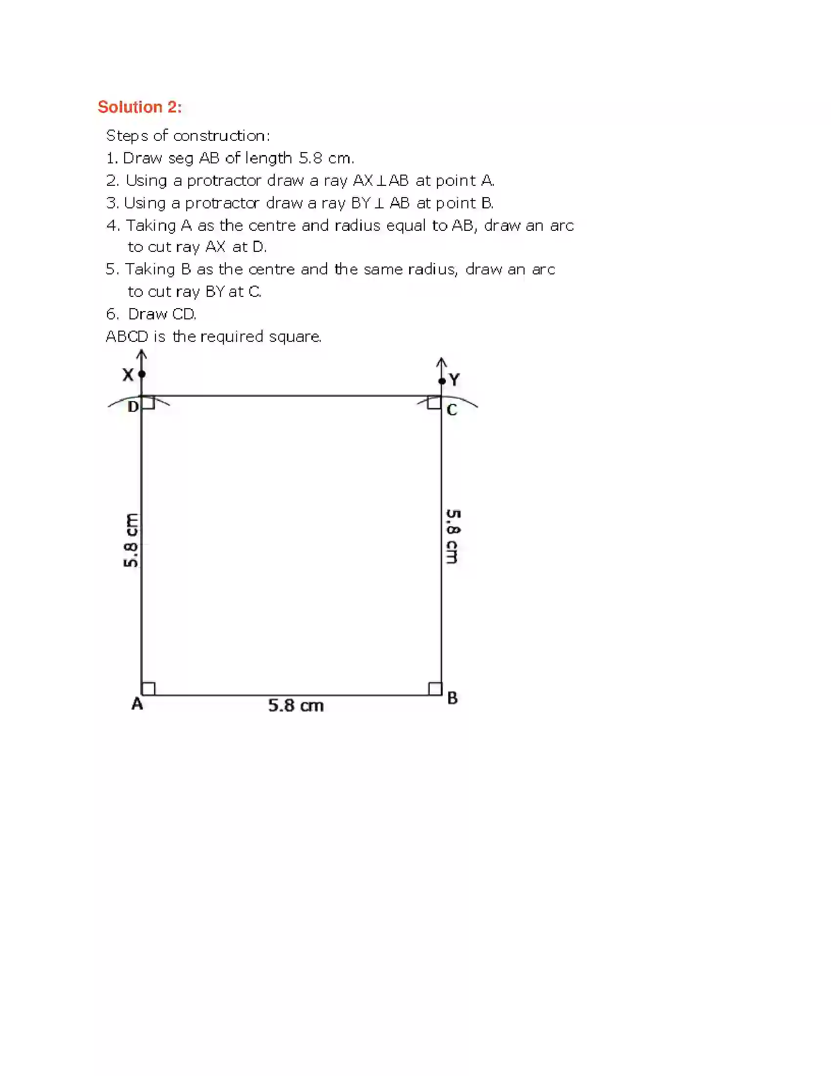 Maharashtra Board Class 7th Mathematics Constructions of Quadrilaterals Solution 2
