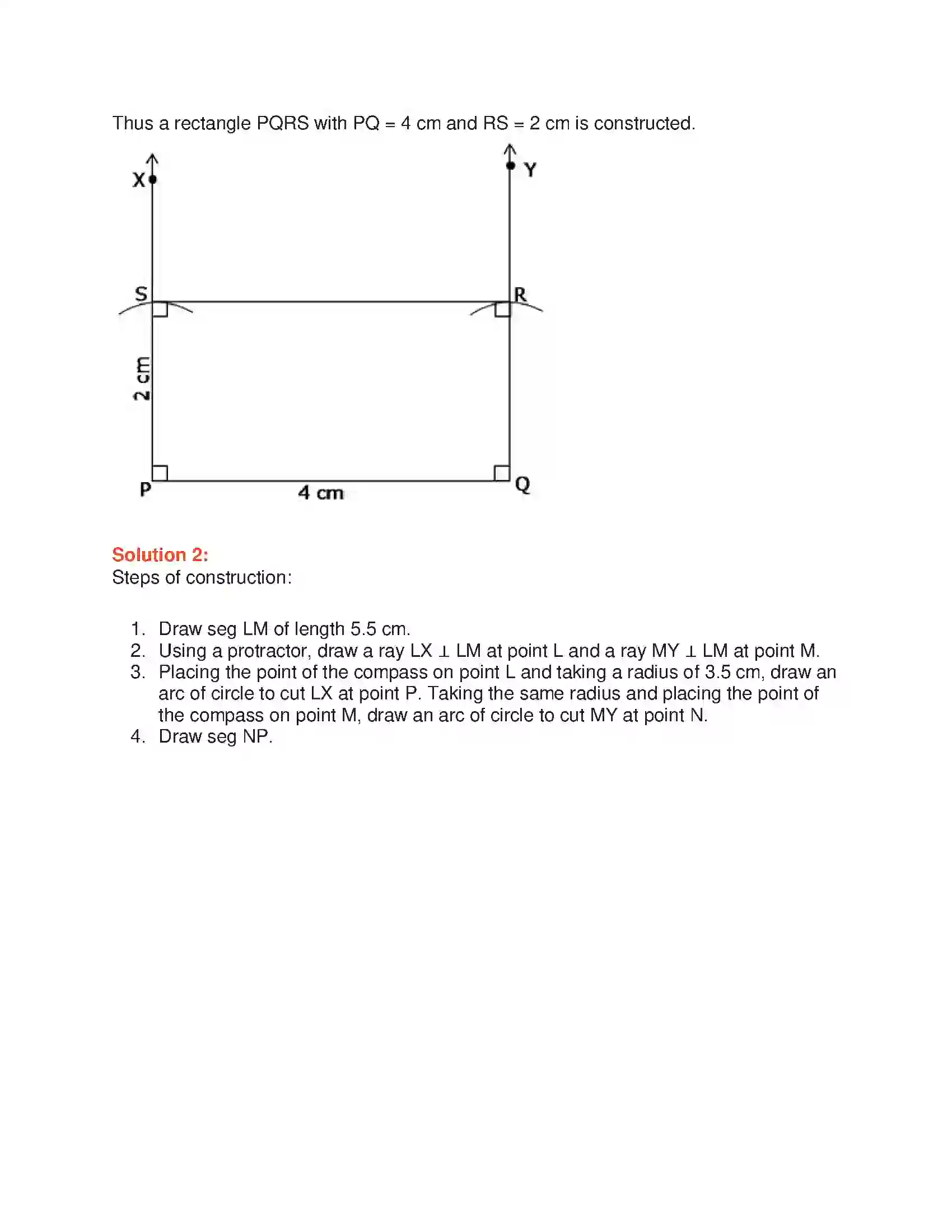 Maharashtra Board Class 7th Mathematics Constructions of Quadrilaterals Solution 4