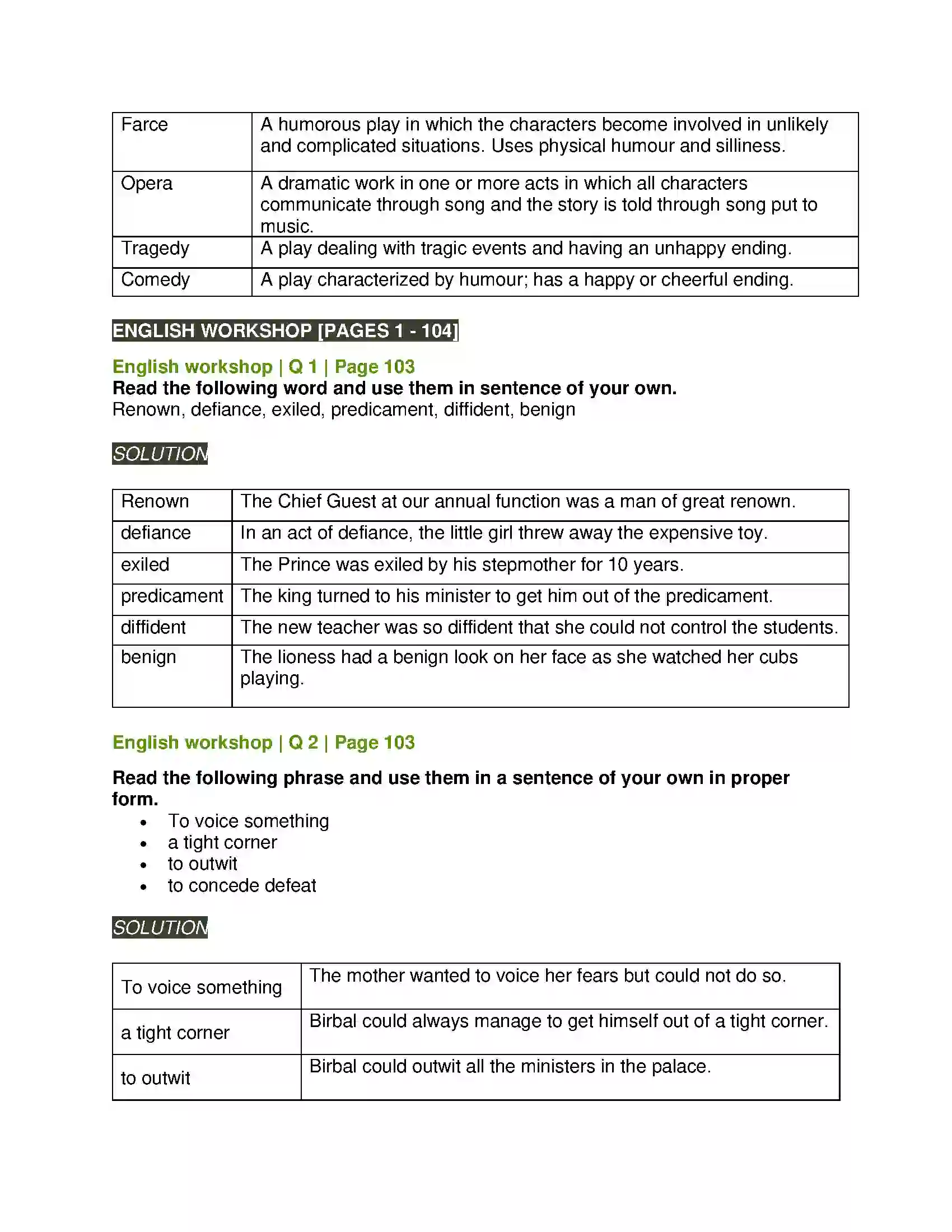 Maharashtra Board Class 8th English 4.5 A Battle to Baffle Solution 2