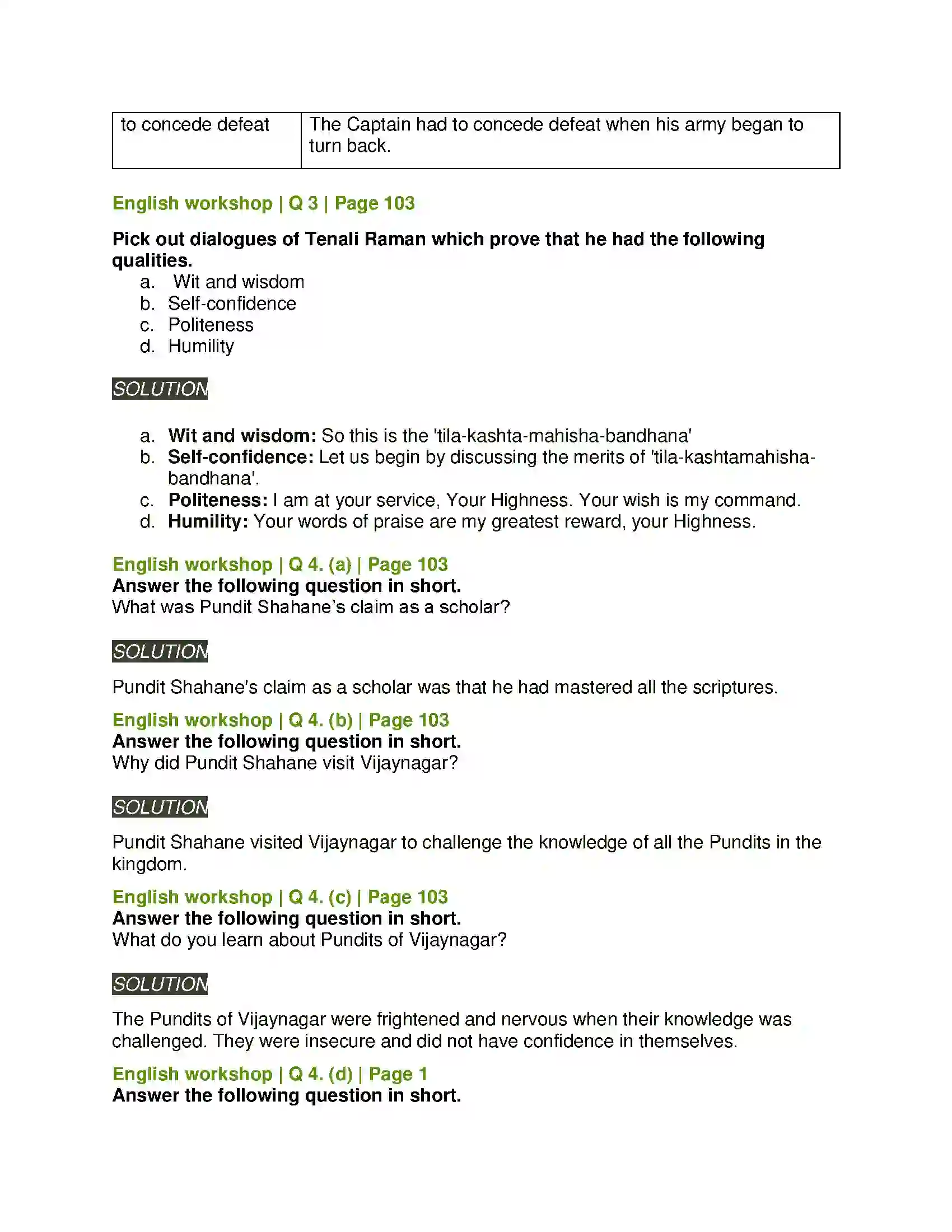 Maharashtra Board Class 8th English 4.5 A Battle to Baffle Solution 3
