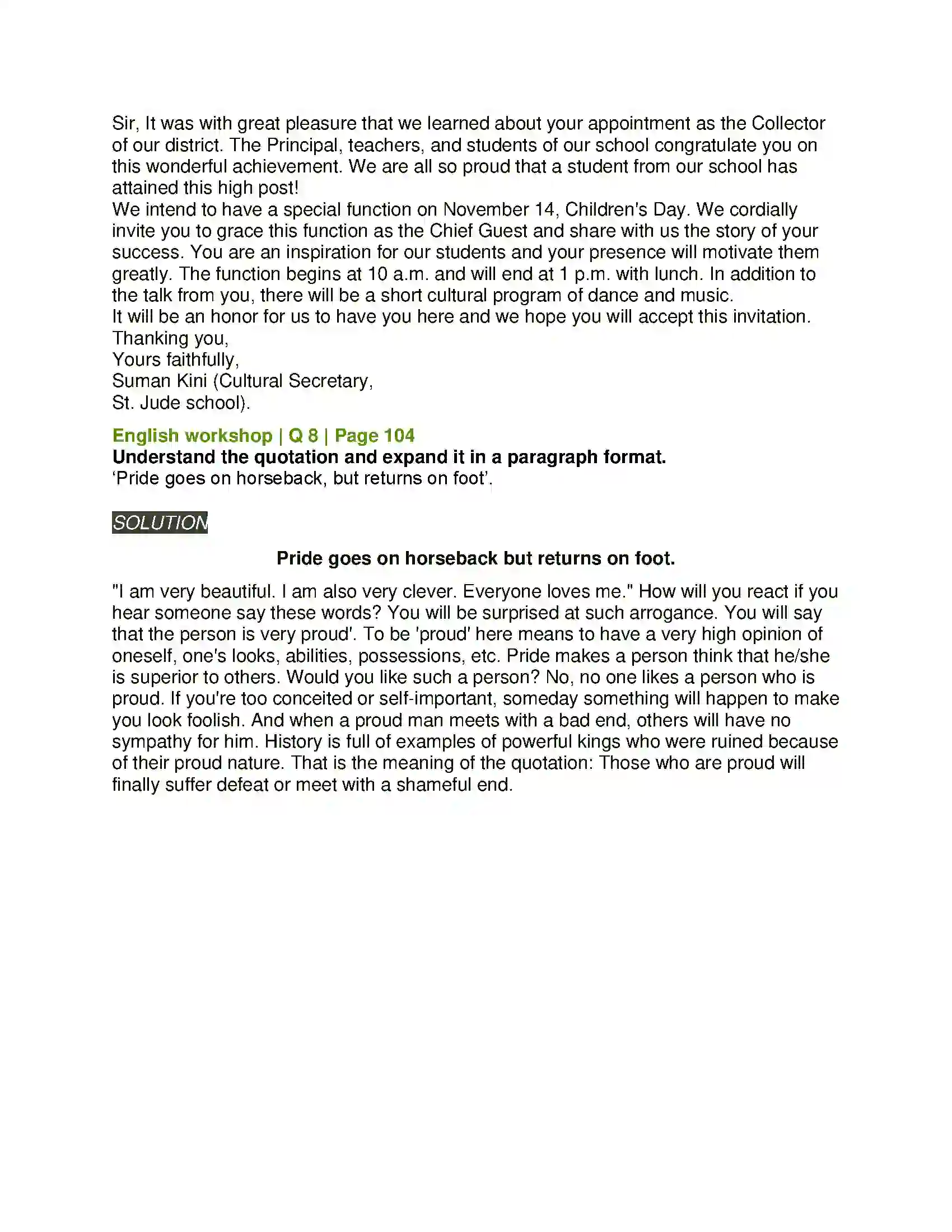 Maharashtra Board Class 8th English 4.5 A Battle to Baffle Solution 8